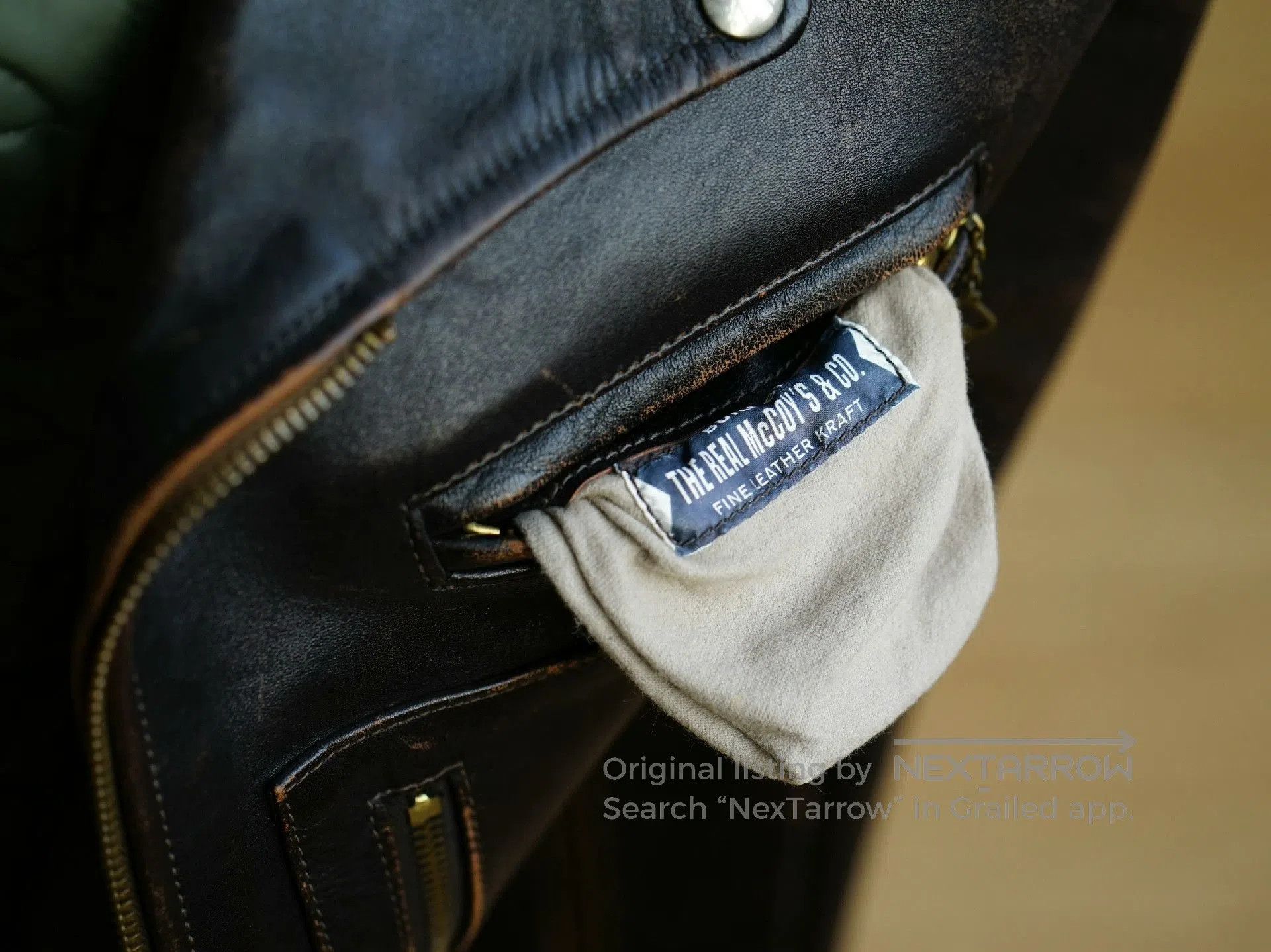 The Real McCoy's the real mccoys buco j-24 leather jacket. Size US S / EU 44-46 / 1 - 7 Thumbnail