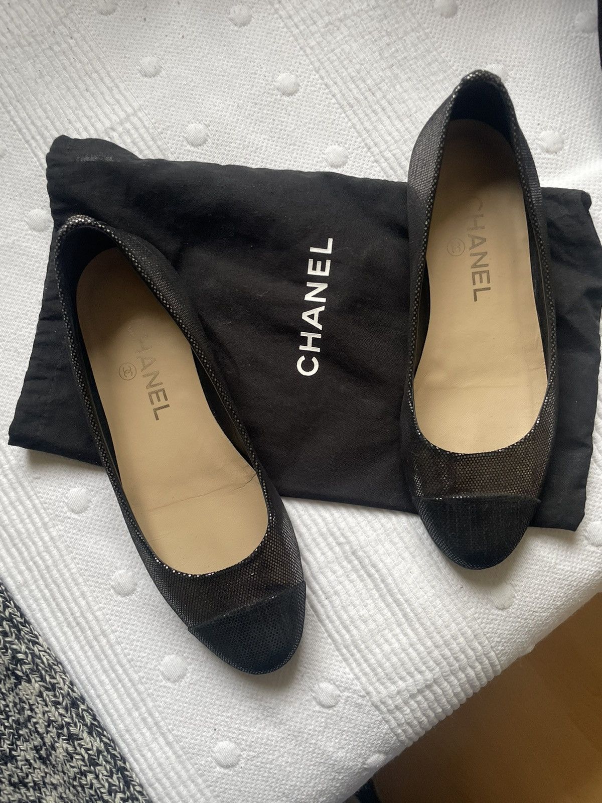 Chanel Chanel Ballerina Size US 5.5 / IT 35.5 - 12 Thumbnail