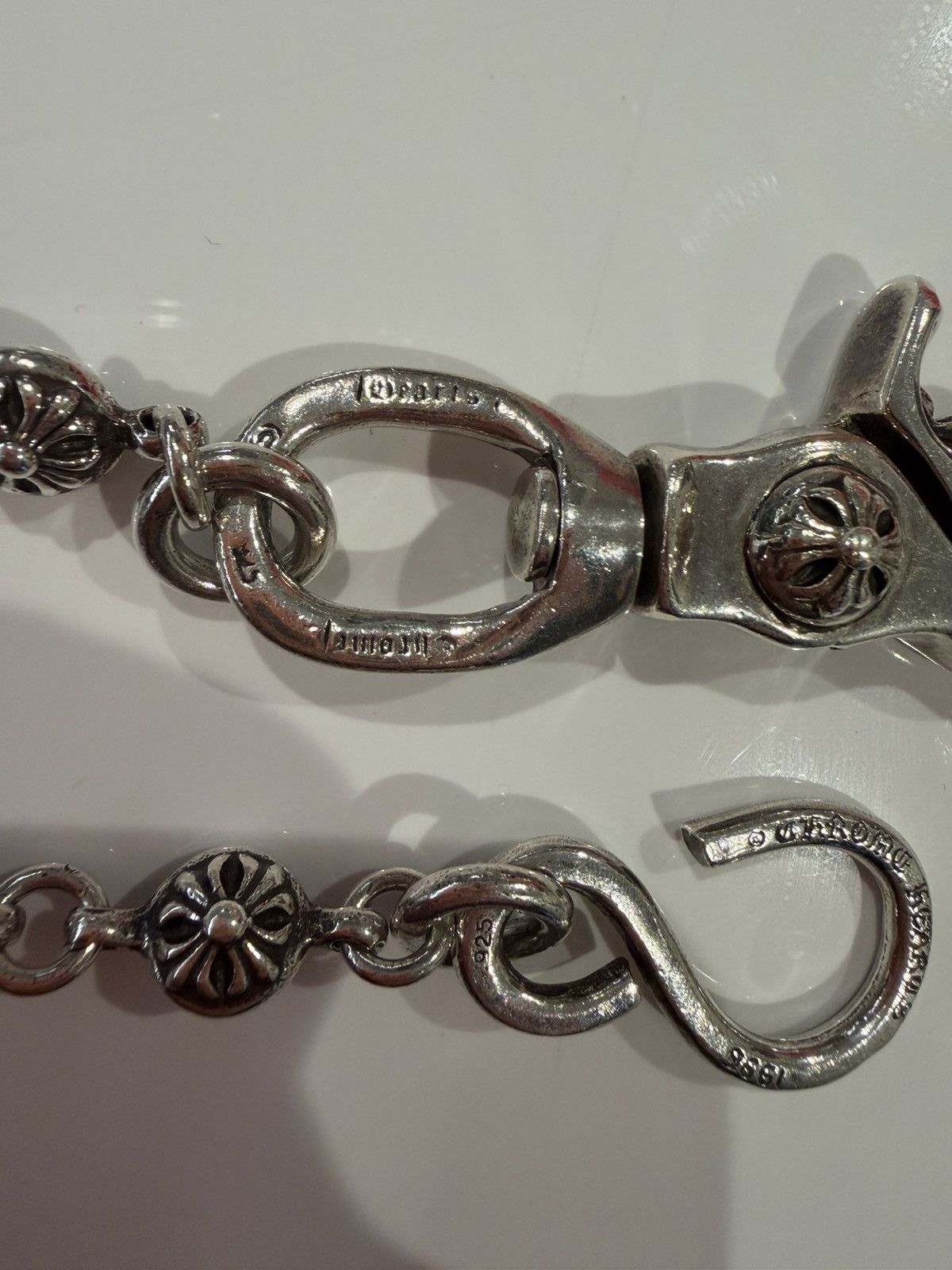 Chrome Hearts Chrome hearts cross ball wallet chain Size ONE SIZE - 4 Thumbnail