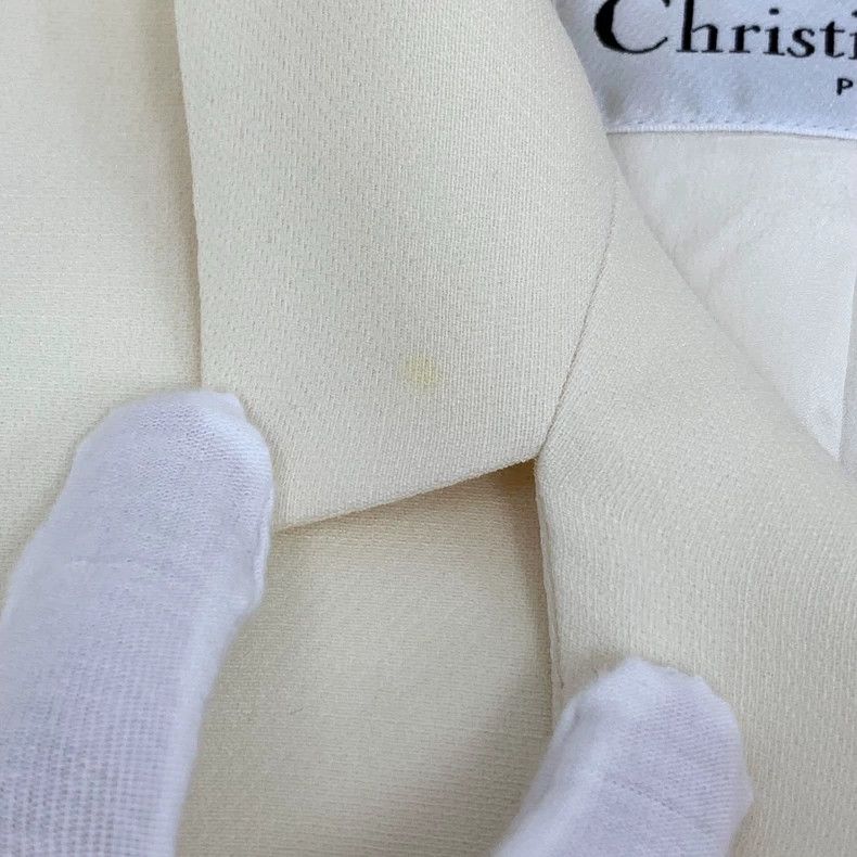 Dior Dior Beige wool lapel single-breasted long-sleeved suit jac Size XS / US 0-2 / IT 36-38 - 9 Thumbnail