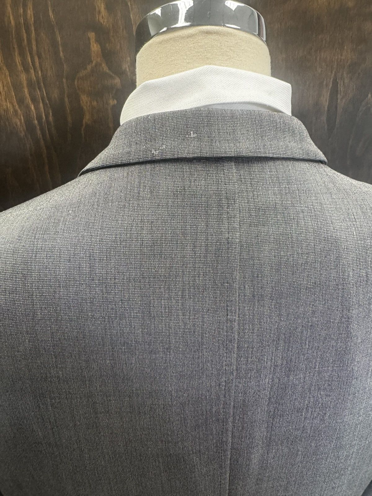 Black Label × Giorgio Armani Giorgio ARMANI Black Label Wool Silk Blend Jacket Size 40R - 13 Thumbnail
