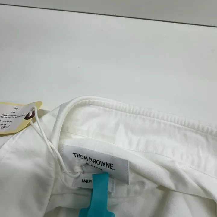 Thom Browne Thom Browne Classic Long Sleeve Shirt with Stripes -2507 Size US M / EU 48-50 / 2 - 4 Thumbnail