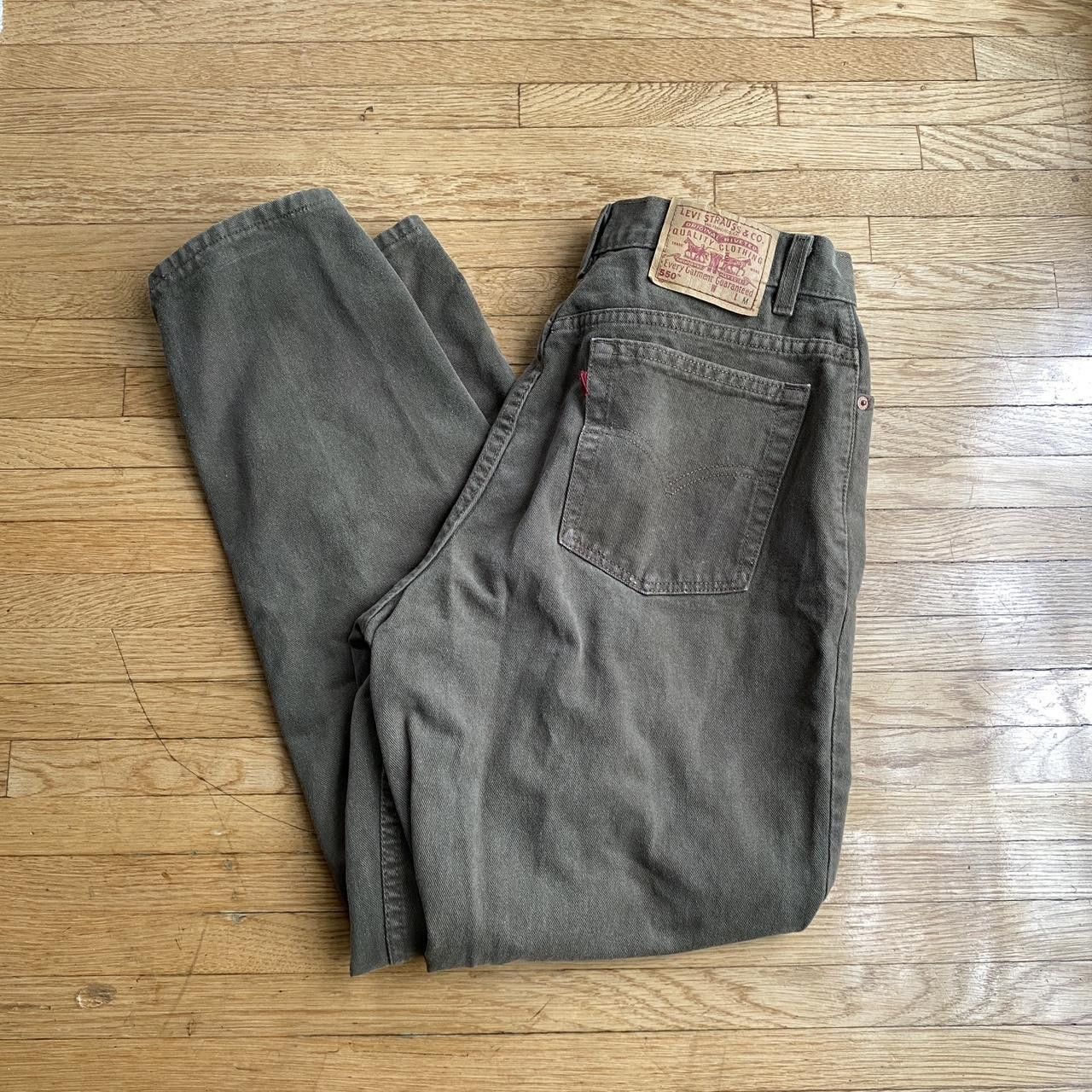 Levi's Levi Green/Brown jeans Size US 28 / EU 44 - 1 Thumbnail