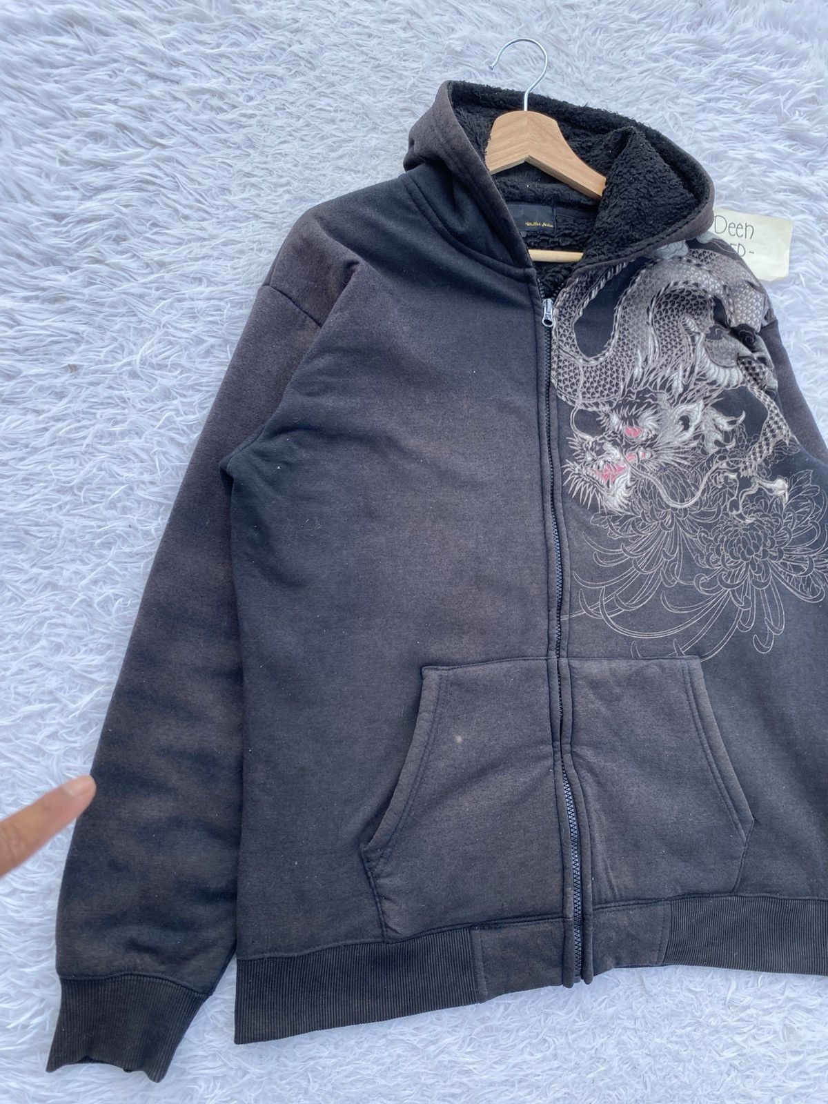 Japanese Brand Rare Vintage Bullet Noise Dragon Sweater Size US L / EU 52-54 / 3 - 15 Thumbnail