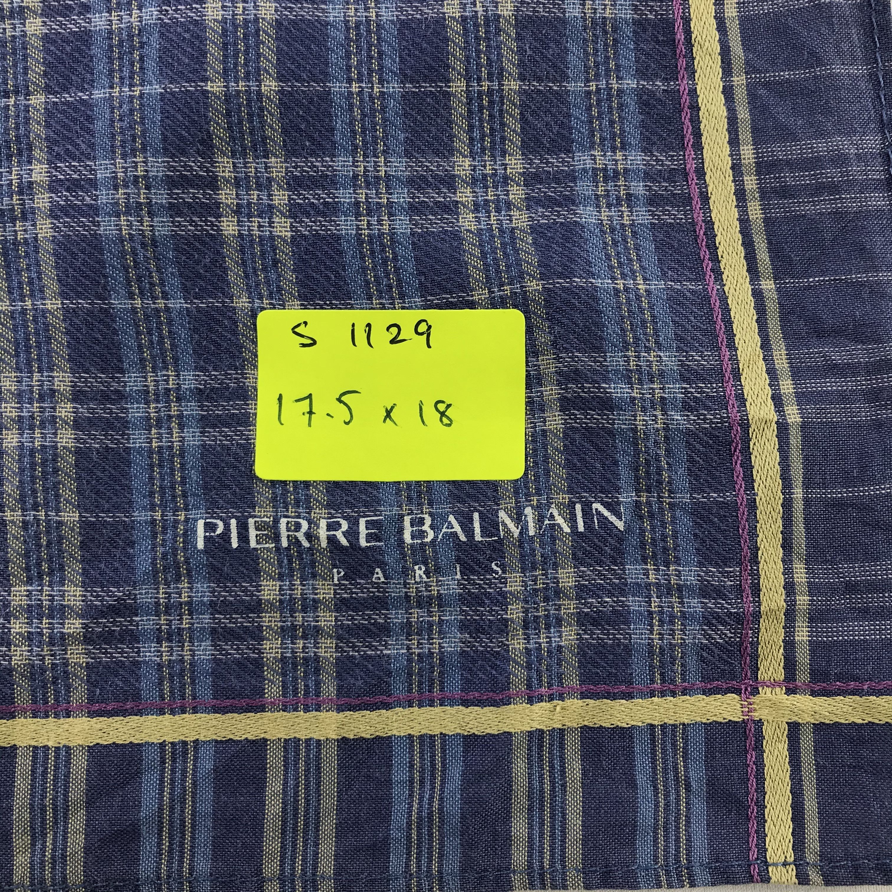 Pierre Balmain × Vintage Pierre Balmain Bandana / Handkerchief / Neckerchief - S1129 Size ONE SIZE - 5 Thumbnail