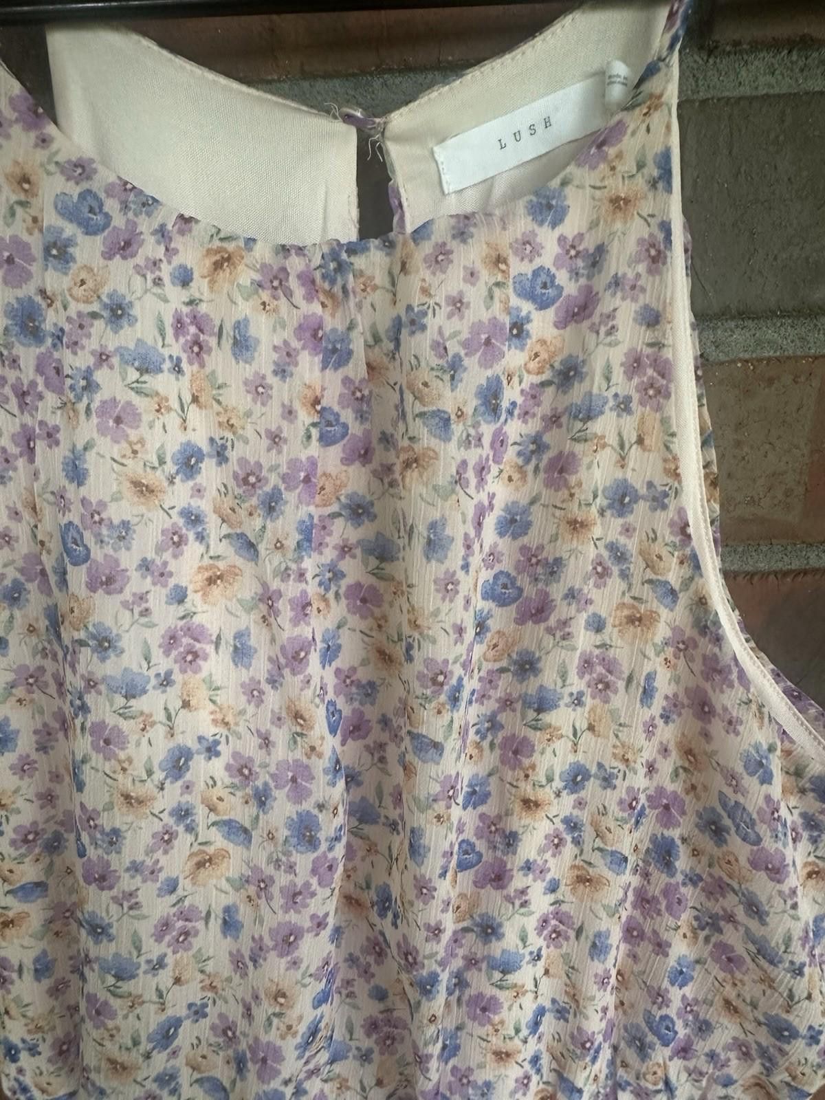Luchiano Visconti Lush Summer Dress Women's Size S Cami Size S / US 4 / IT 40 - 6 Thumbnail