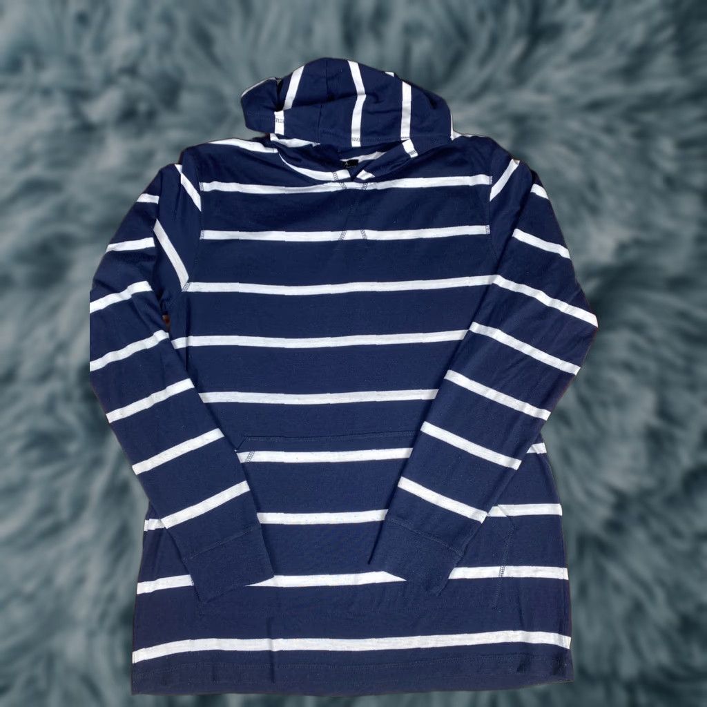 Coal VINTAGE City Of Angels COA Light Cotton Hoodie Shirt Mens XL Blue & White Stripes Mens XL Blue Shirt Hoodie Size US XL / EU 56 / 4 - 1 Thumbnail