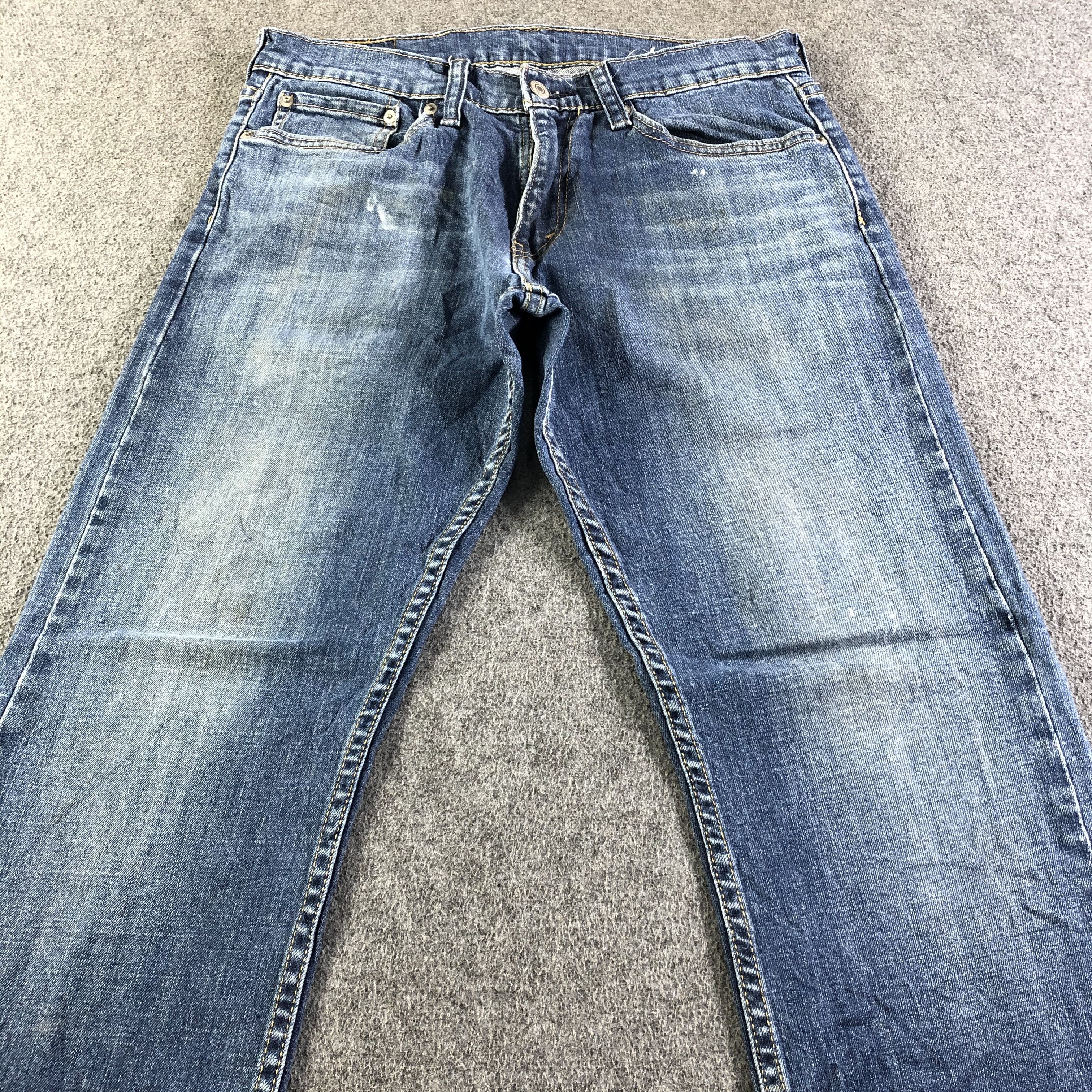 Levi's Vintage Blue Wash Levis 514 Jeans-J4508 Size US 31 - 3 Thumbnail