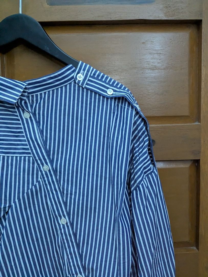 MONSE Monse Reconstructed Button striped shirt M/L Size M / US 6-8 / IT 42-44 - 8 Thumbnail
