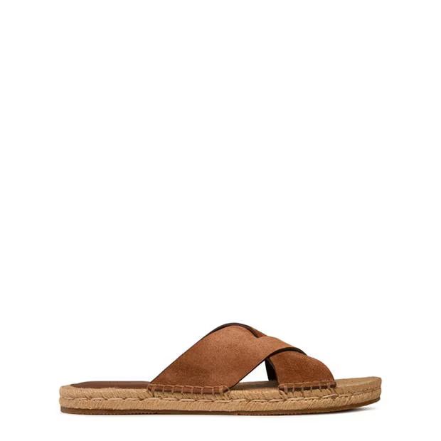 Z Zegna o1g2r1mq0824 Slides in Brown Size US 12 / EU 45 - 1 Thumbnail