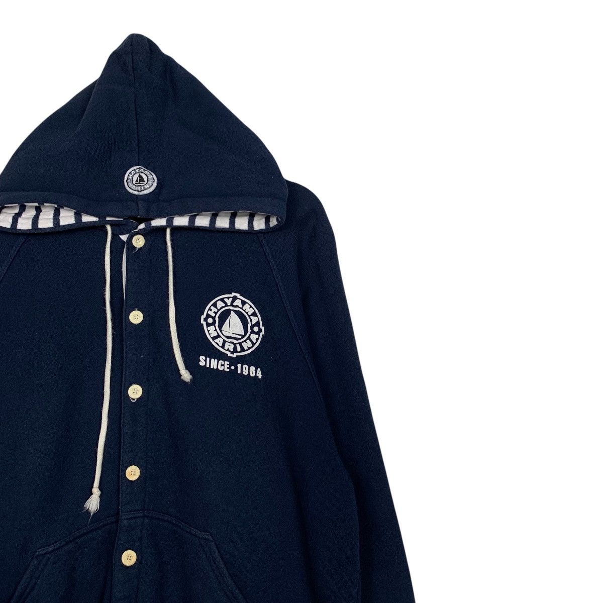 Japanese Brand HAYAMA MARINA Yacht Club Varsity Hoodies #2234-C99 Size US M / EU 48-50 / 2 - 5 Thumbnail