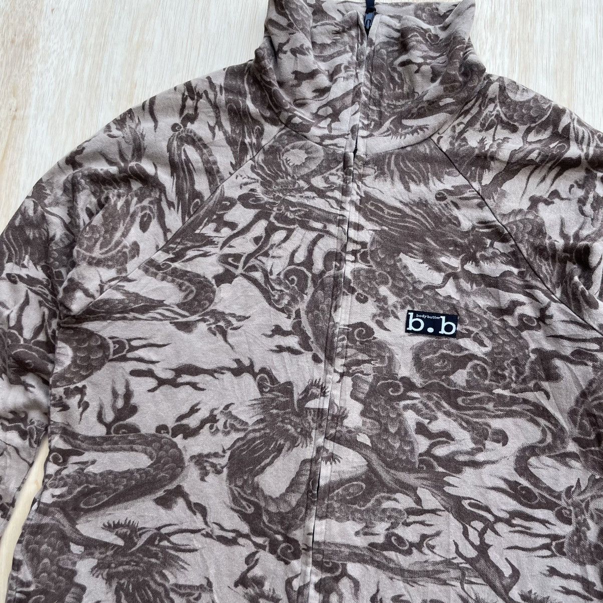 Japanese Brand BODY BUTTER SWEATSHIRT DRAGON CAMO JAPANESE BRAND VINTAGE Size US M / EU 48-50 / 2 - 2 Thumbnail