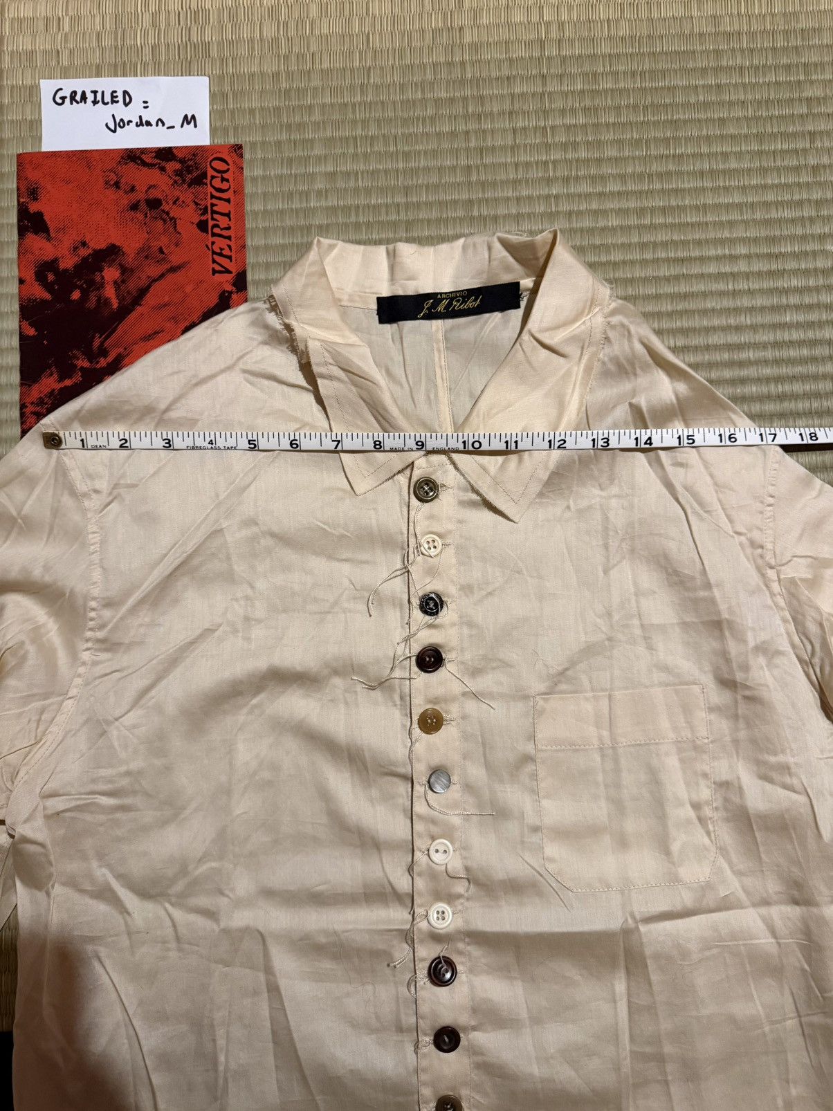 Archivio J.M. Ribot Archivio JM Ribot Shirt Size US M / EU 48-50 / 2 - 10 Thumbnail