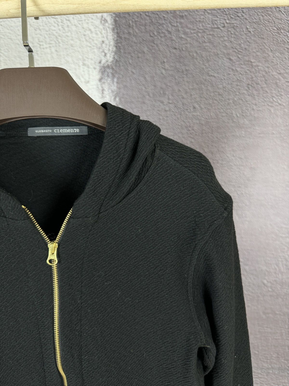 Other Elemente Clemente black double zipper wool cotton hoodie Size S / US 4 / IT 40 - 4 Thumbnail