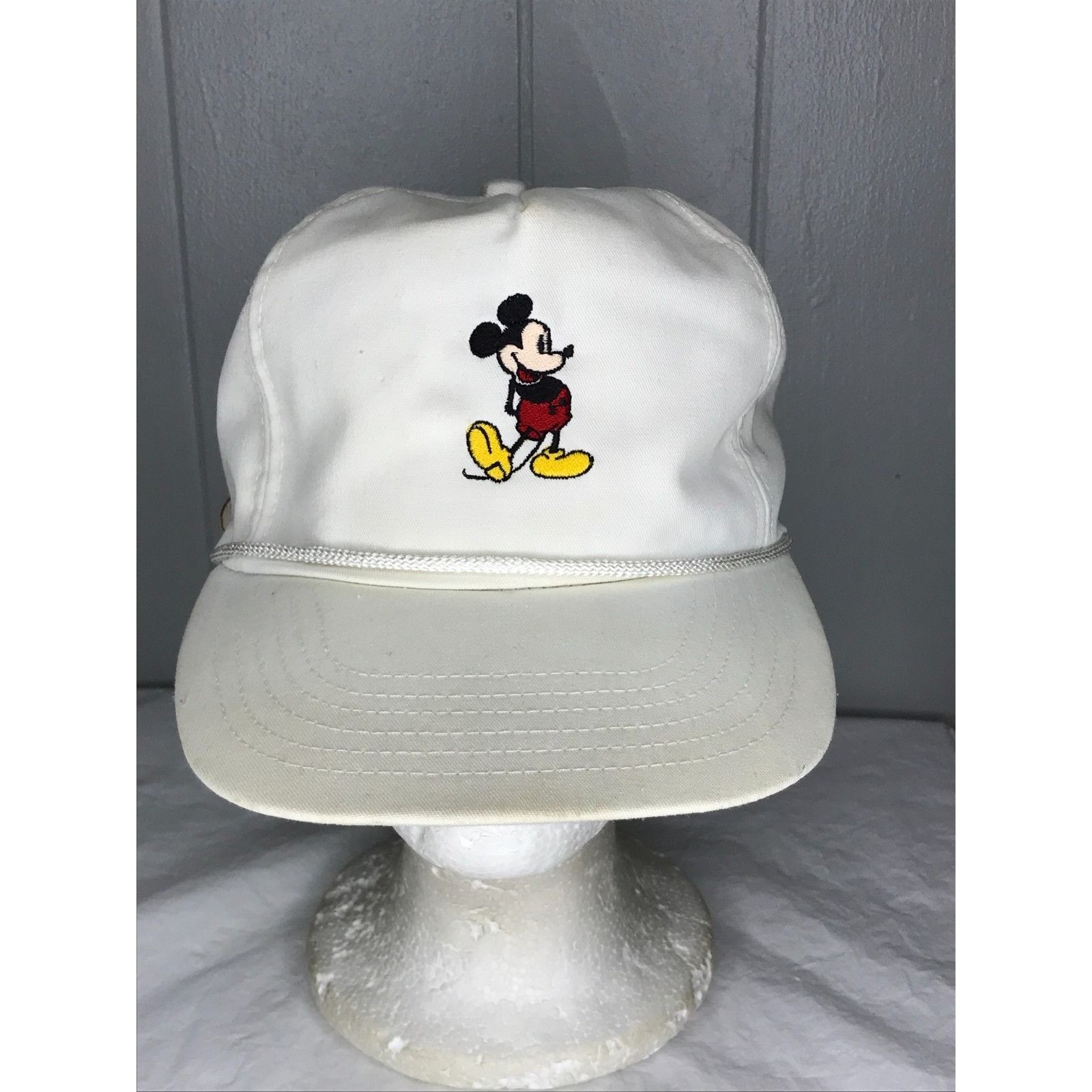 Disney Vtg Mickey Mouse Disney Character Fashions Atlas Stapback Ro Size ONE SIZE - 1 Thumbnail