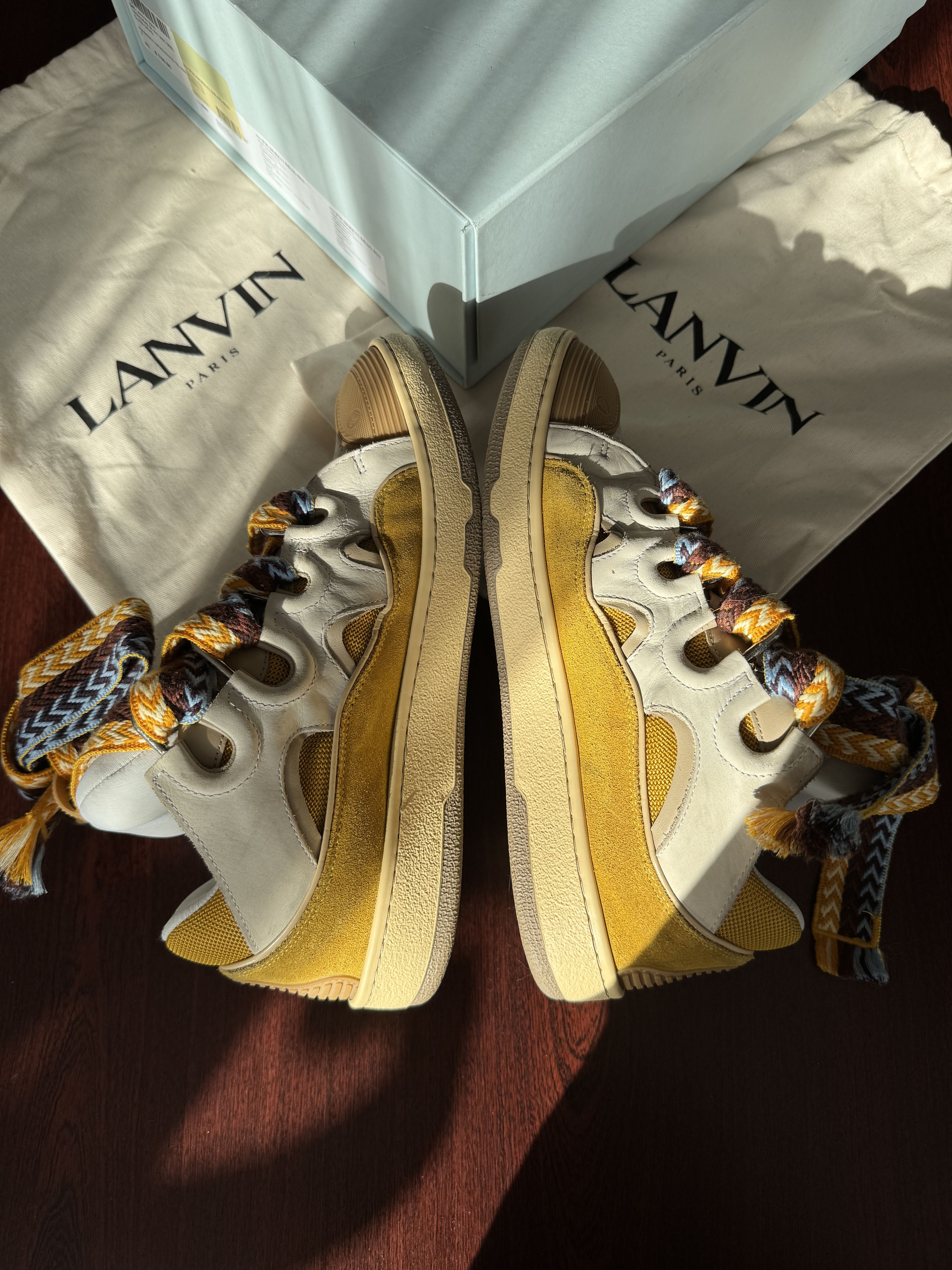 Lanvin Lanvin Curb Yellow Size US 10 / EU 43 - 4 Thumbnail