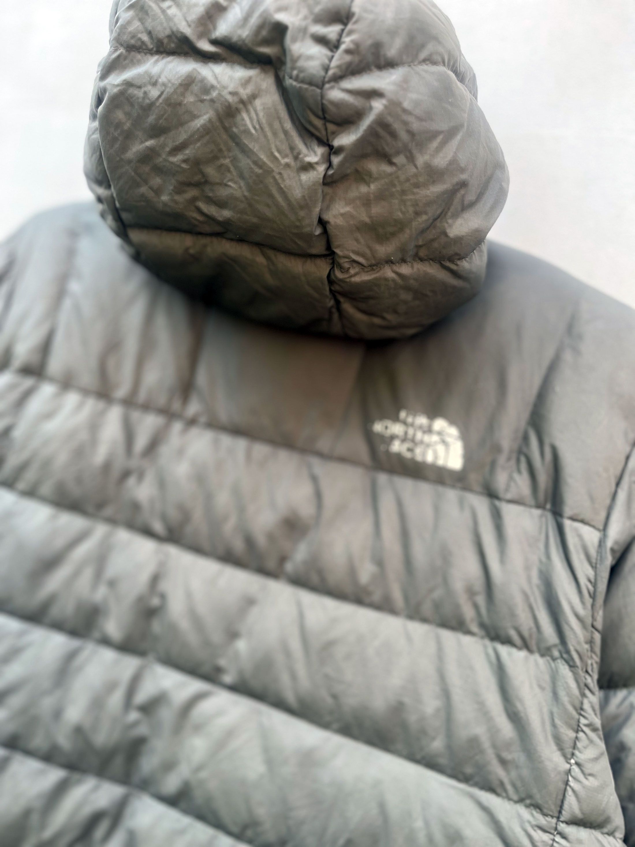 The North Face The North Face Quilted Puffer Duffer Hoodie Zipper Jacket Size US M / EU 48-50 / 2 - 6 Thumbnail