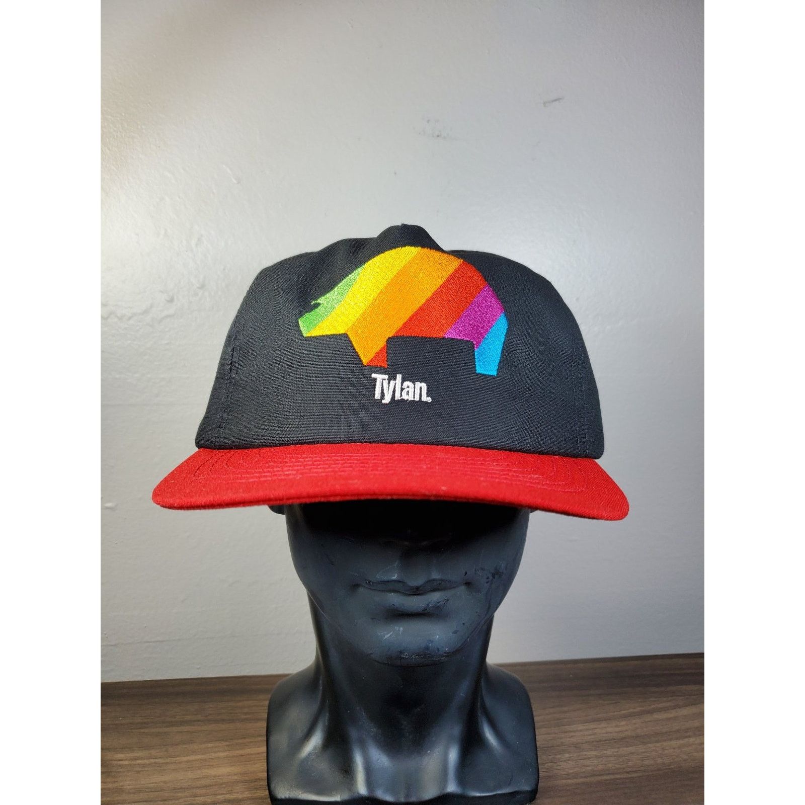CSA × Vintage TYLAN Hat Snapback Cap Adjustable Rainbow Pig Logo Farm Ag Size ONE SIZE - 4 Thumbnail