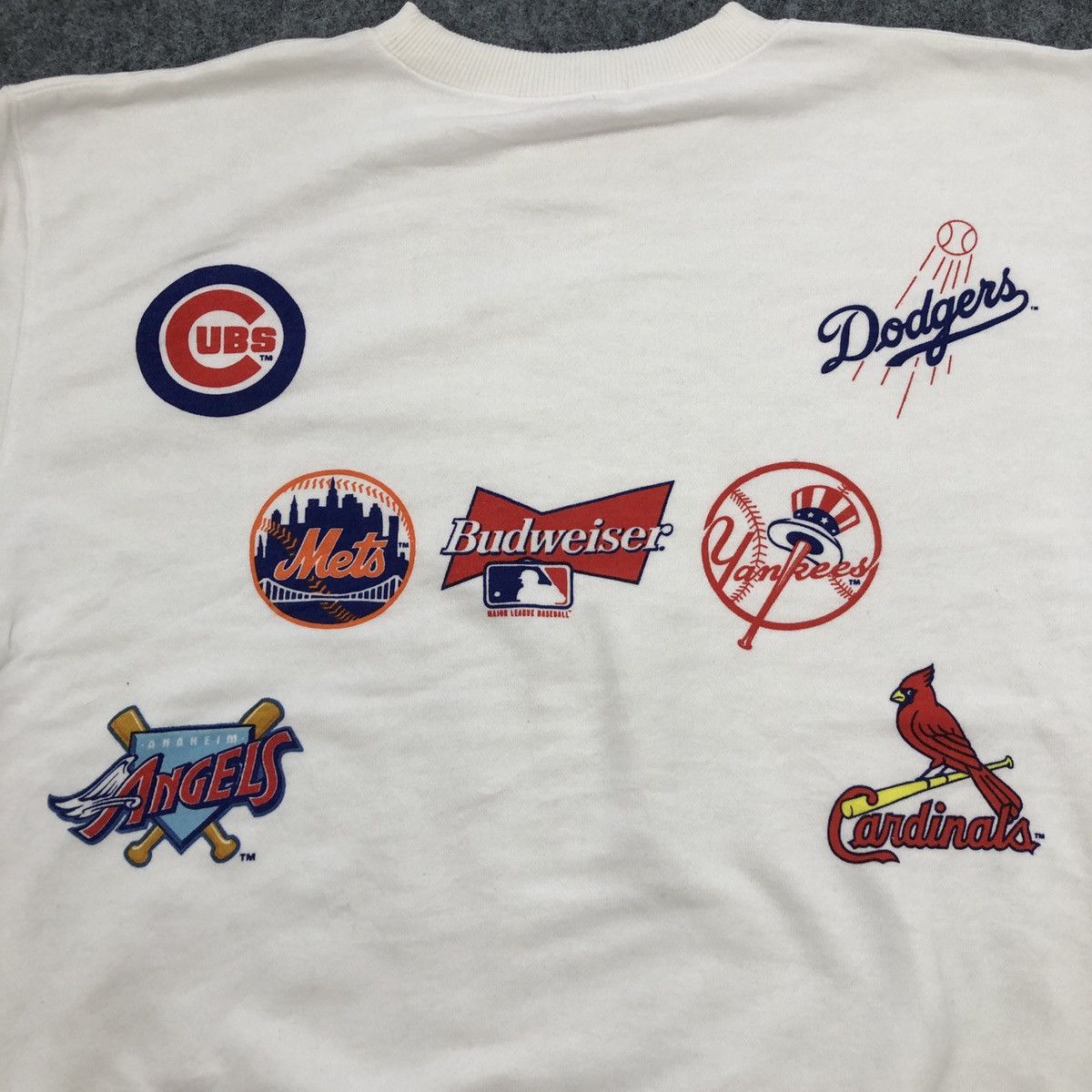 Budweiser Vintage Budweiser Major League Baseball Sweatshirt Size US L / EU 52-54 / 3 - 2 Thumbnail