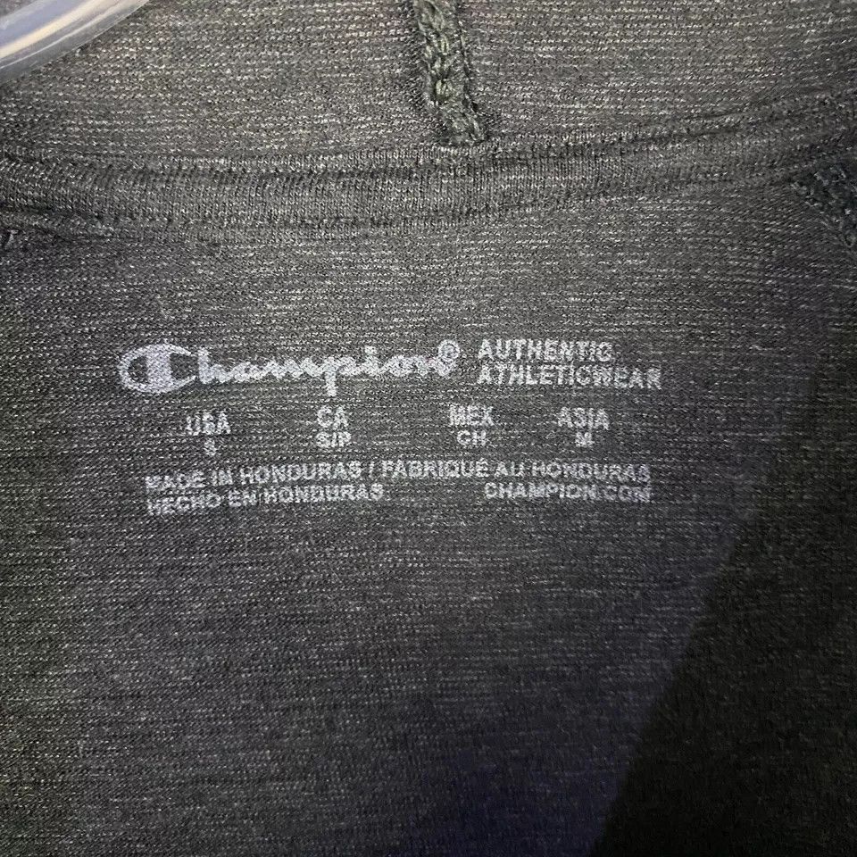 Champion Champion Hoodie Women's Small Full Zip Cotton Blend Gray S Size S / US 4 / IT 40 - 3 Thumbnail