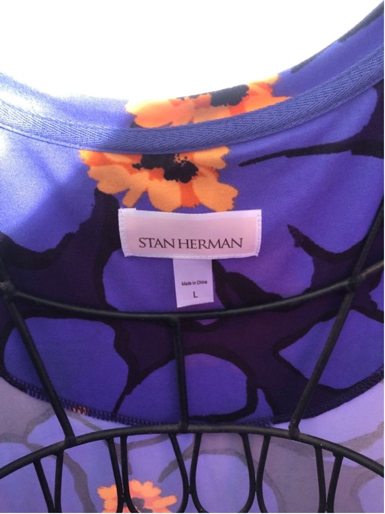 Other Stan Herman Short Sleeve Maxi Dress size large Size L / US 10 / IT 46 - 2 Thumbnail