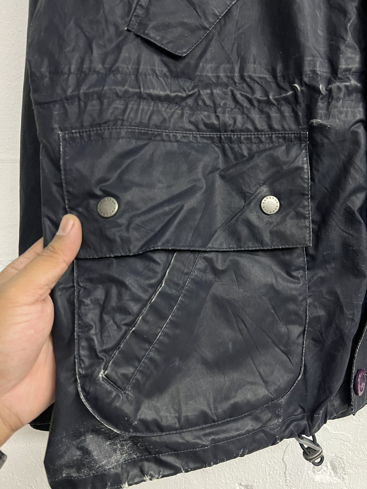 Barbour × Vintage Barbour Carbon Durham Kagoule Jacket Mens Size US M / EU 48-50 / 2 - 8 Thumbnail