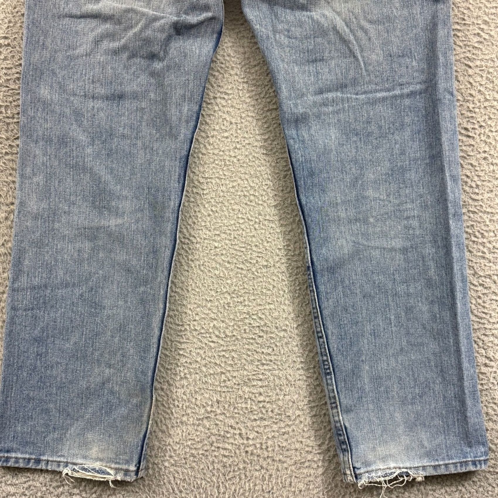 Lee Lee Jeans Mens 38x32 Blue Regular Fit Straight Leg Denim Grunge Skater Workwear Size US 38 / EU 54 - 5 Thumbnail