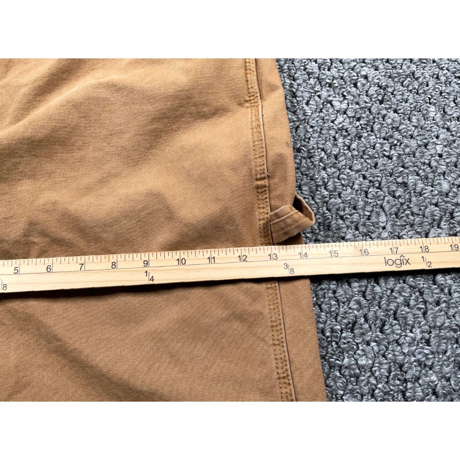 Dickies Dickies Distressed Canvas Carpenter Pants Men's 38 x 25 Brown Workwear Paint Size US 38 / EU 54 - 6 Thumbnail