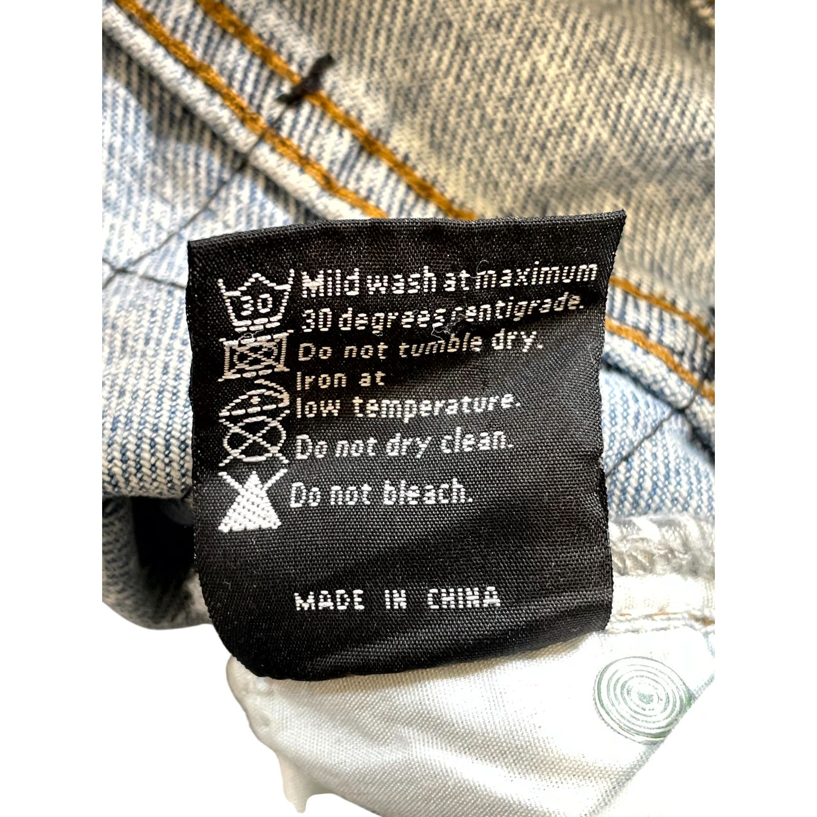 Who Decides War Who Decides War Wedding Lace Grid Blue Jeans Size US 26 / EU 42 - 4 Thumbnail