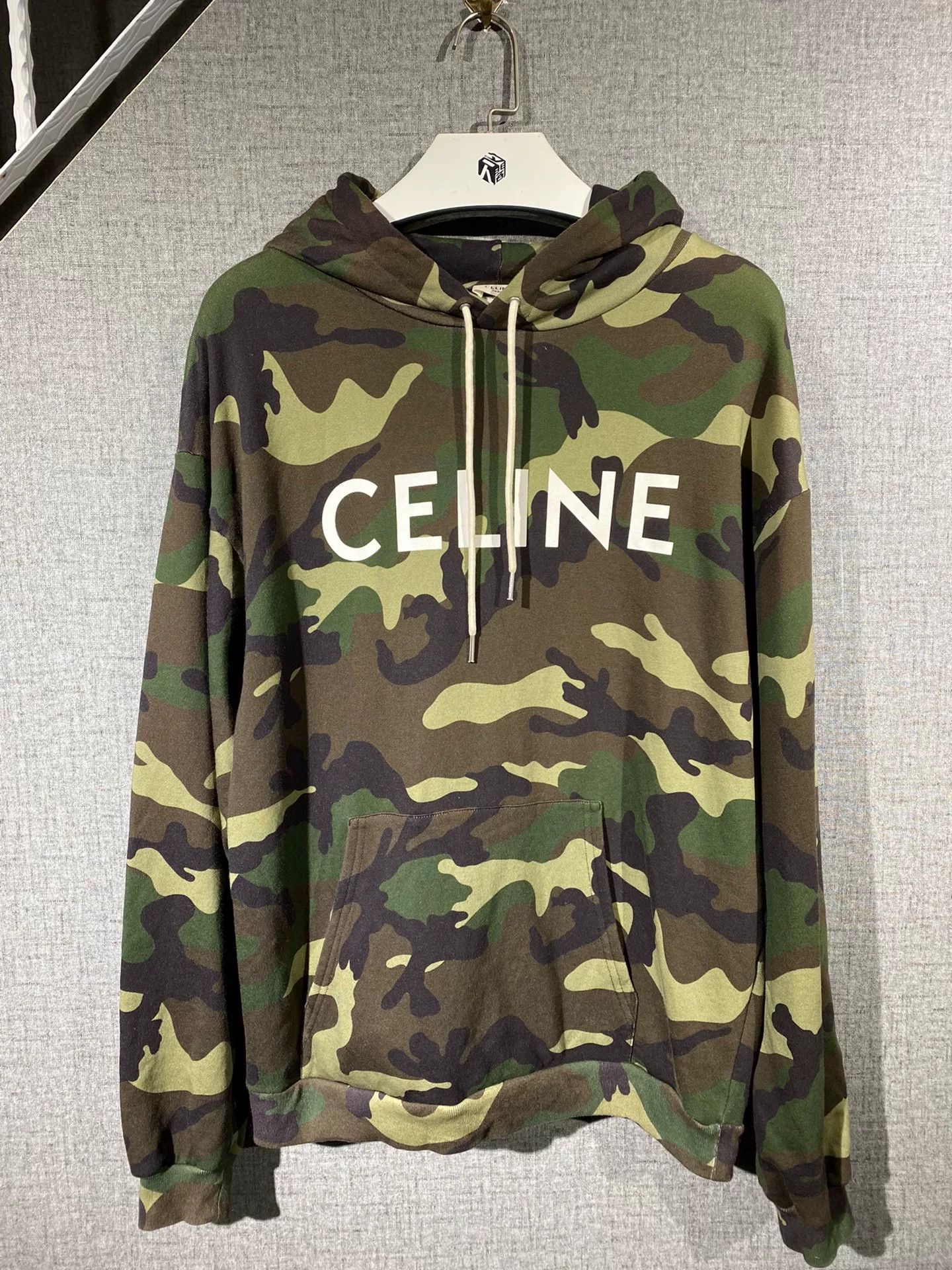 Celine celine men's camouflage sweatshirt in good condition Size US M / EU 48-50 / 2 - 1 Thumbnail