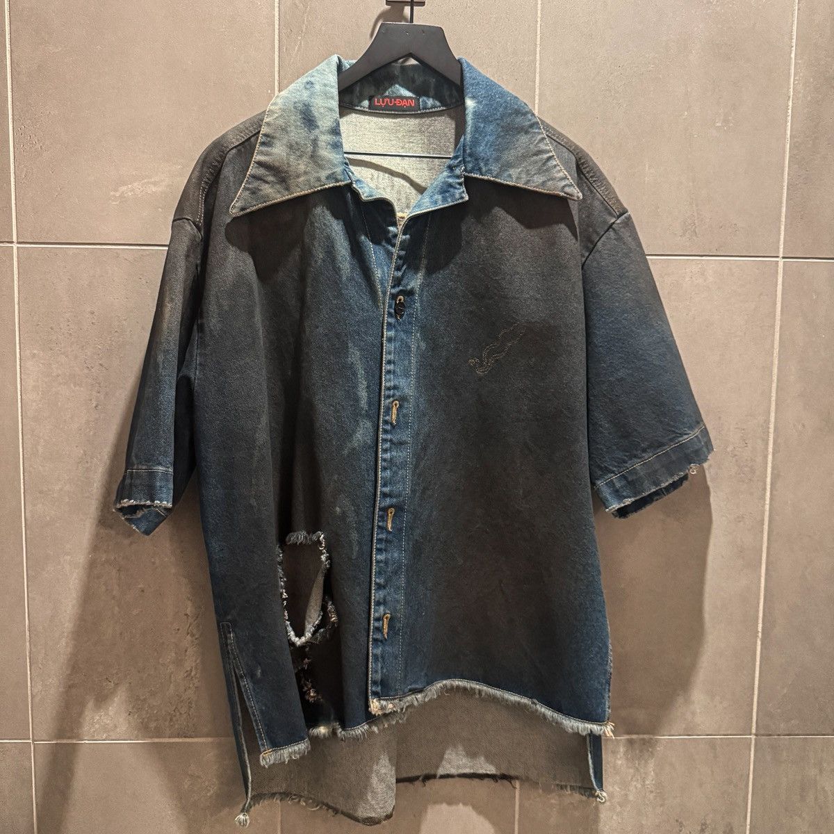 Lu'u Dan Boxy Denim Shirt