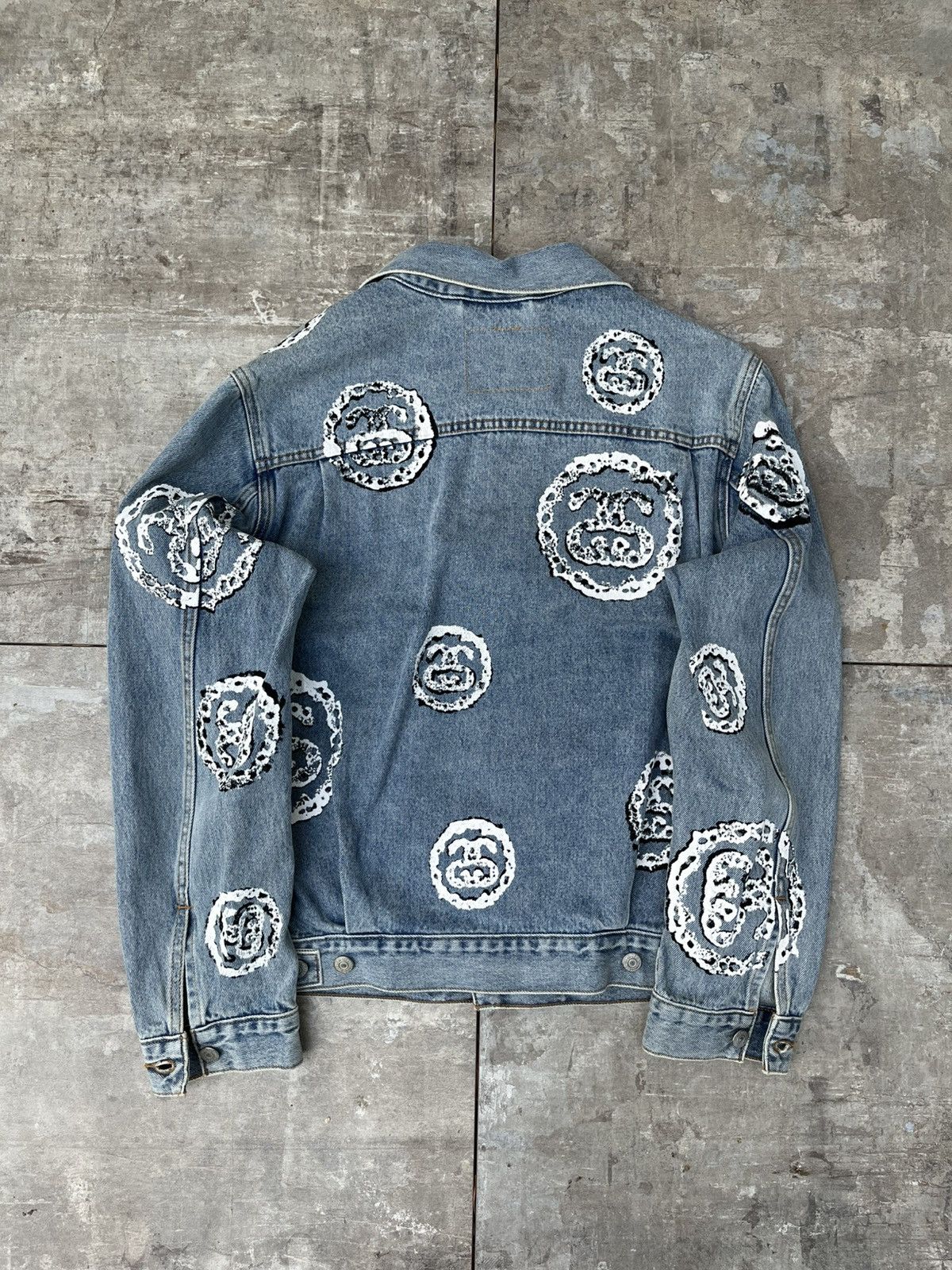 DENIM TEARS × Stussy Stussy x Denim Tears Levis Type 2 Jacket Size US M / EU 48-50 / 2 - 2 Thumbnail