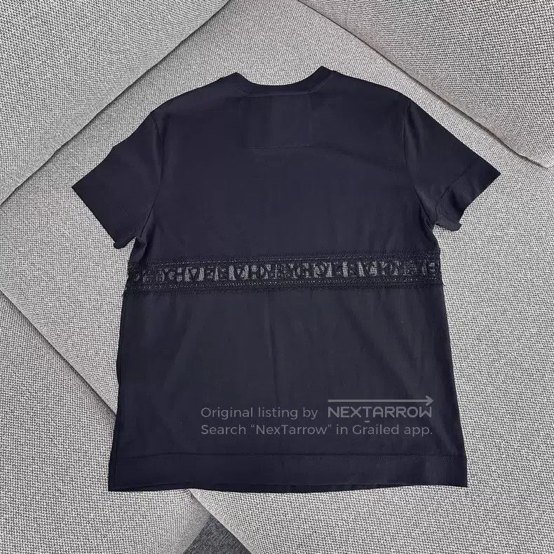 Givenchy Givenchy Lace Trimmed Short-Sleeve T-Shirt Size US XS / EU 42 / 0 - 2 Thumbnail