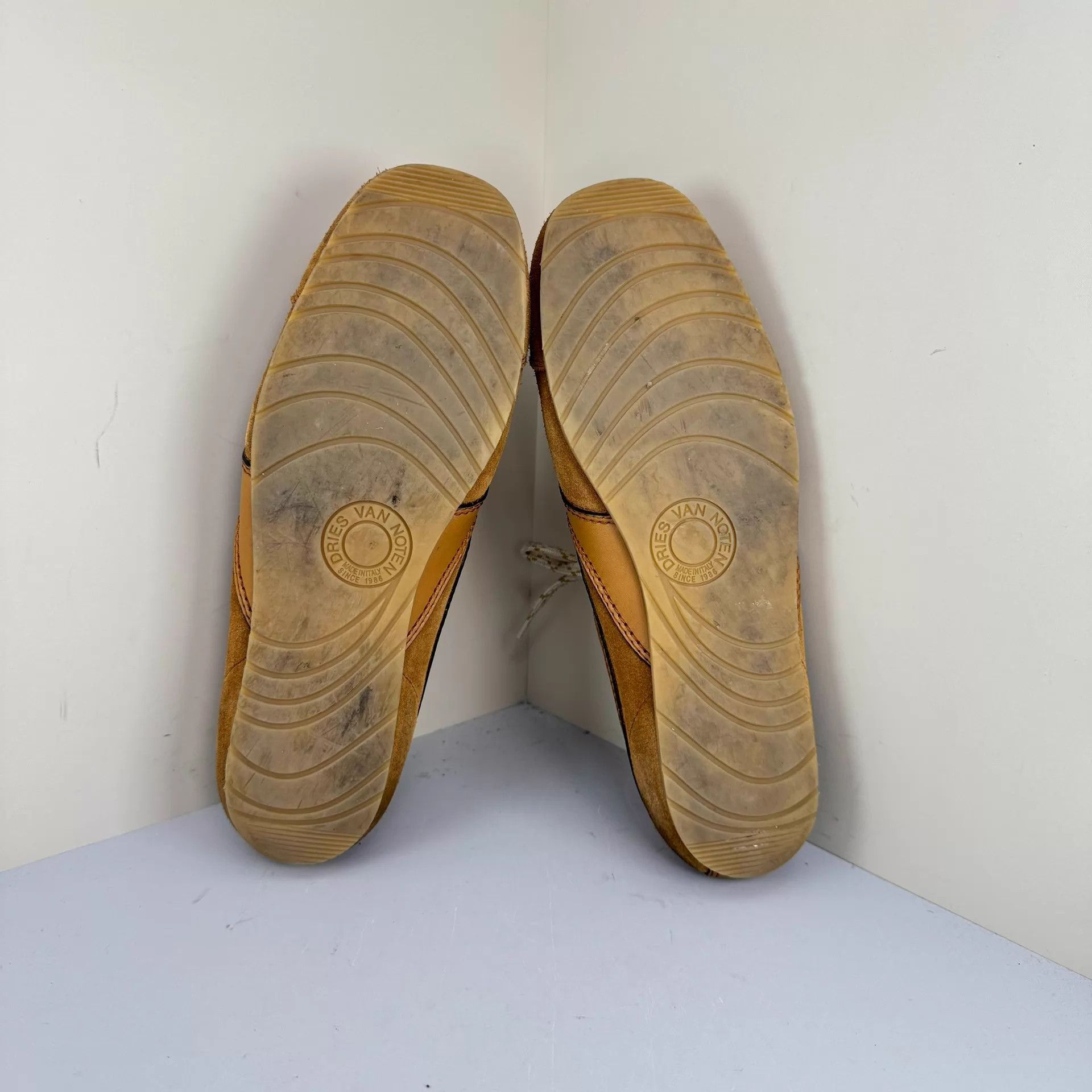Dries Van Noten Dries Van Noten brown suede German trainer 40 98 new Size US 9.5 / IT 39.5 - 5 Thumbnail