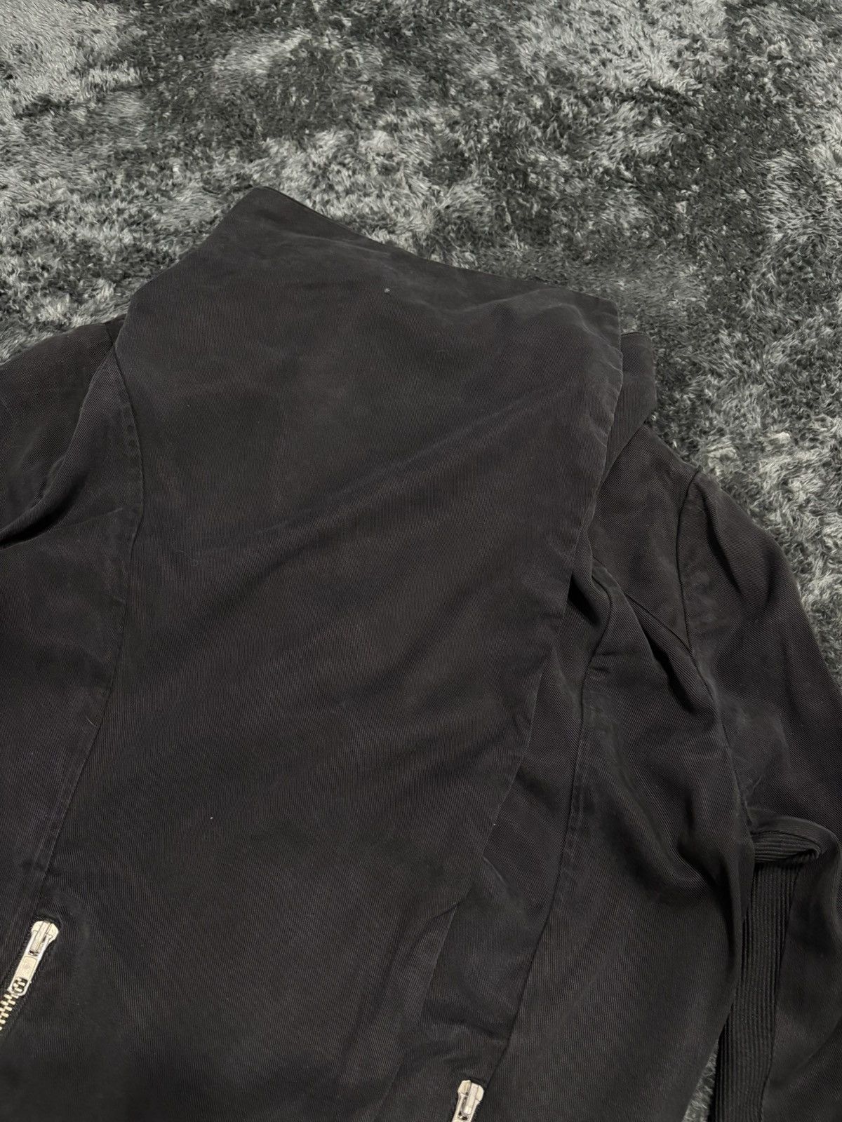 Hysteric Glamour 00s Rick Owens Vibe Y2K Avant Garde Assymetric Jacket Size M / US 6-8 / IT 42-44 - 4 Thumbnail