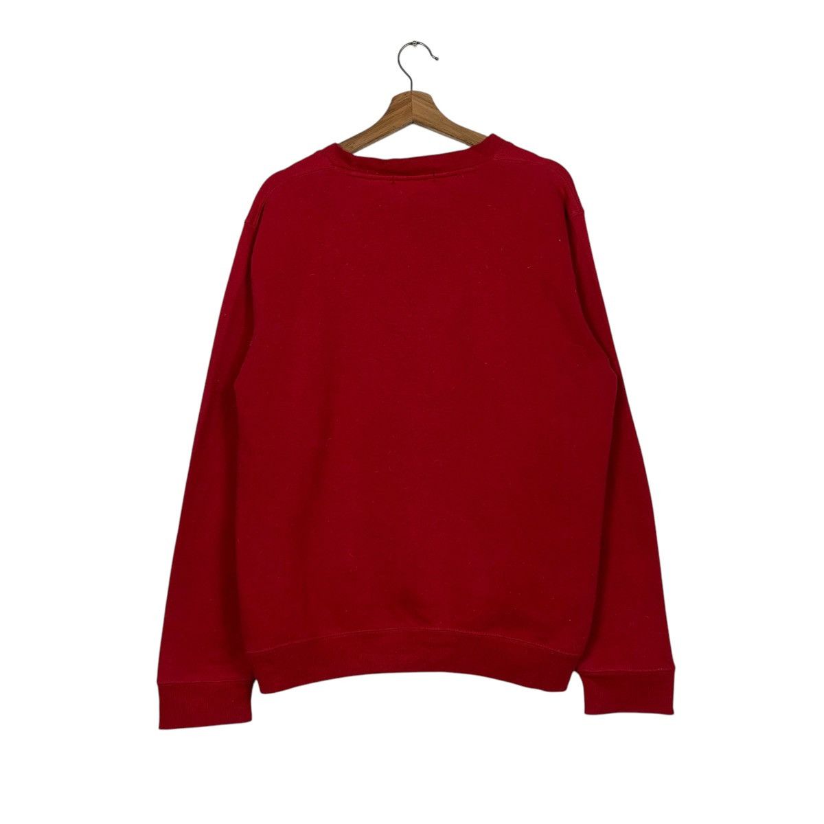 Japanese Brand NYC The Bronx Red Crewneck Sweatshirt Size US L / EU 52-54 / 3 - 7 Thumbnail