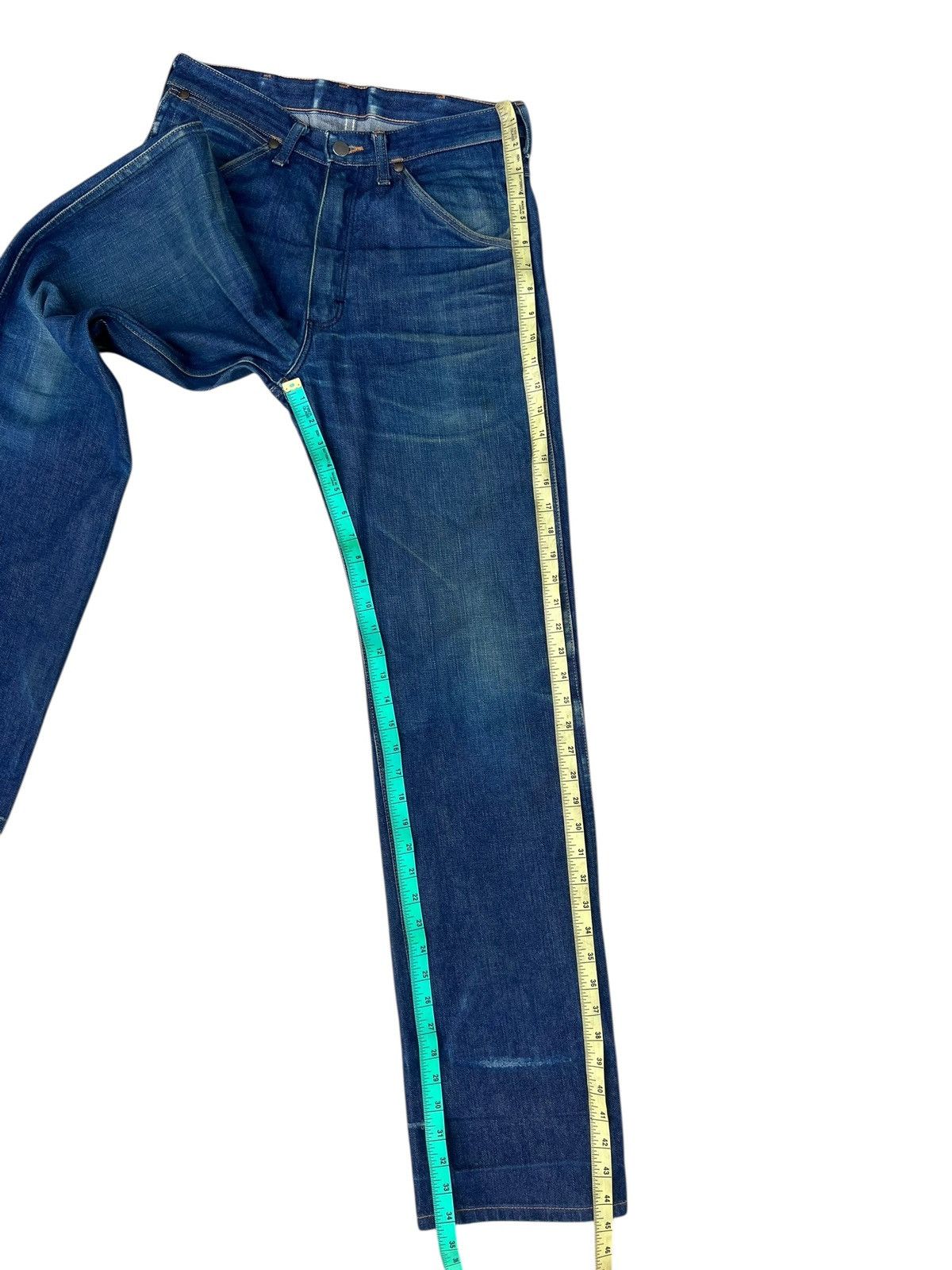 Wrangler Vintage Wrangler Blue Bell Distressed Mud Denim Jeans Size US 29 - 6 Thumbnail