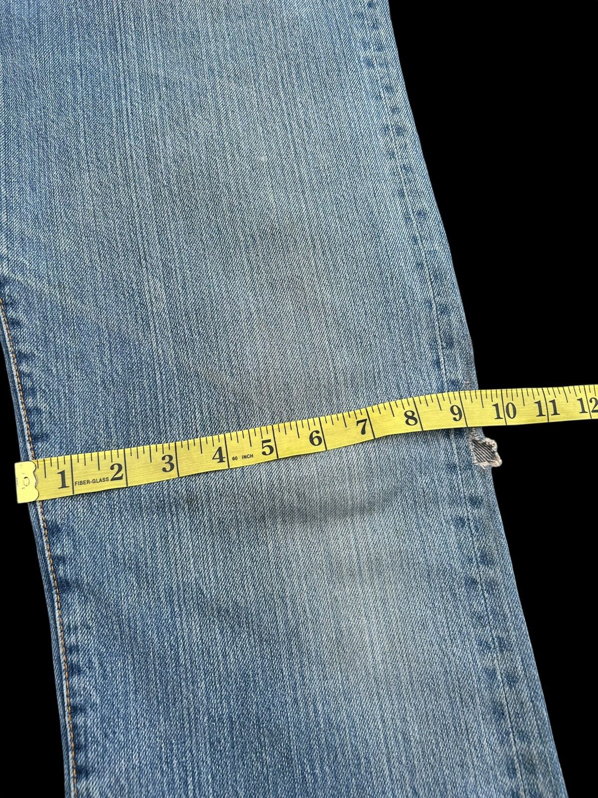 Japanese Brand × Kapital × Vintage Evisu Selvedge Distressed Evisu Paris Denim Jeans Size US 30 / EU 46 - 24 Thumbnail