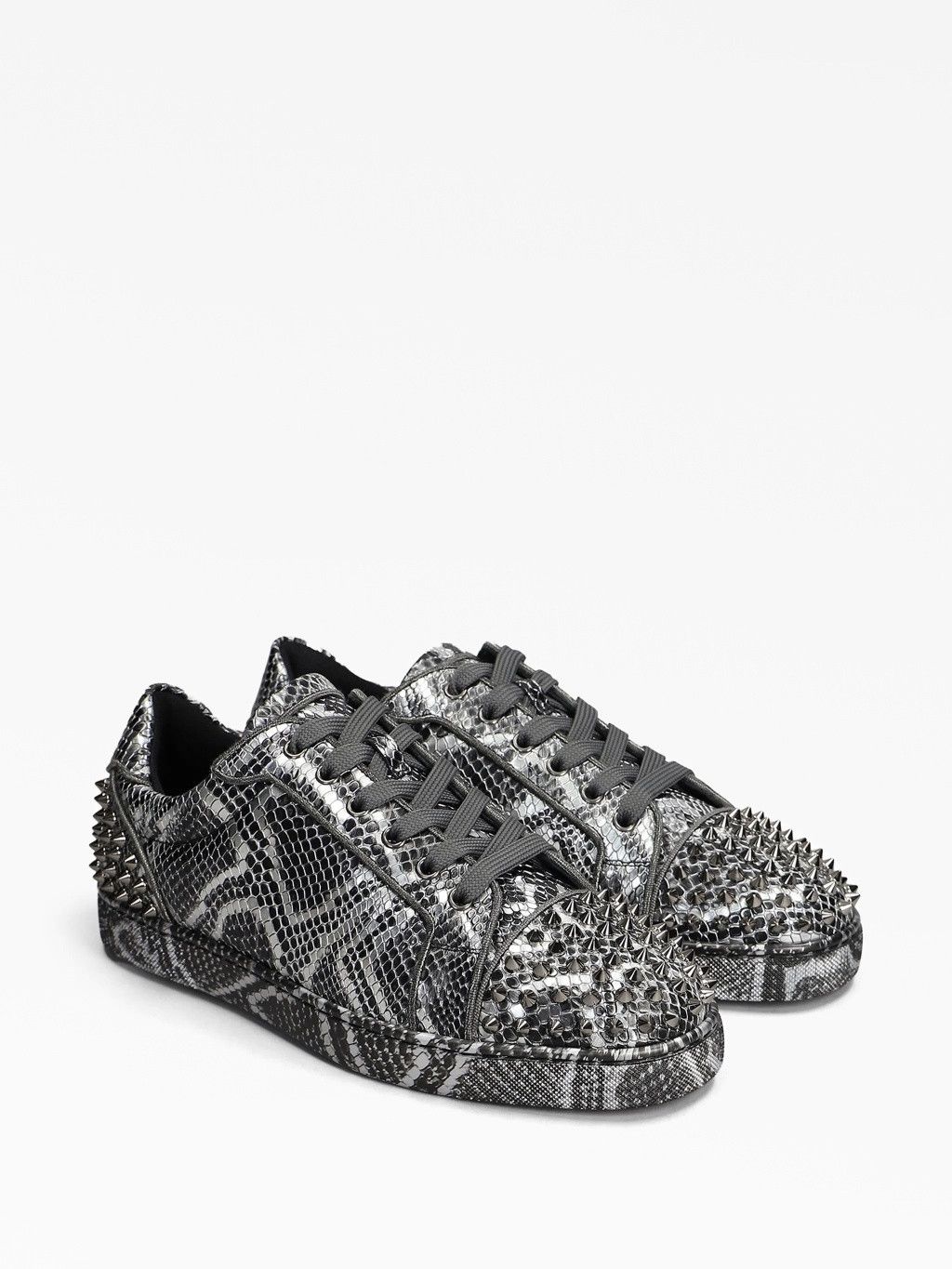 Christian Louboutin o1bcso1str0326 Sneakers In Black Size US 12 / EU 45 - 1 Thumbnail