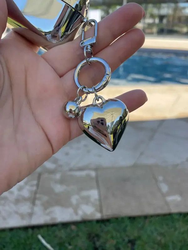 Jewelry Chisato x Ishii Big Hearts Little Ball Keychain Size ONE SIZE - 5 Thumbnail