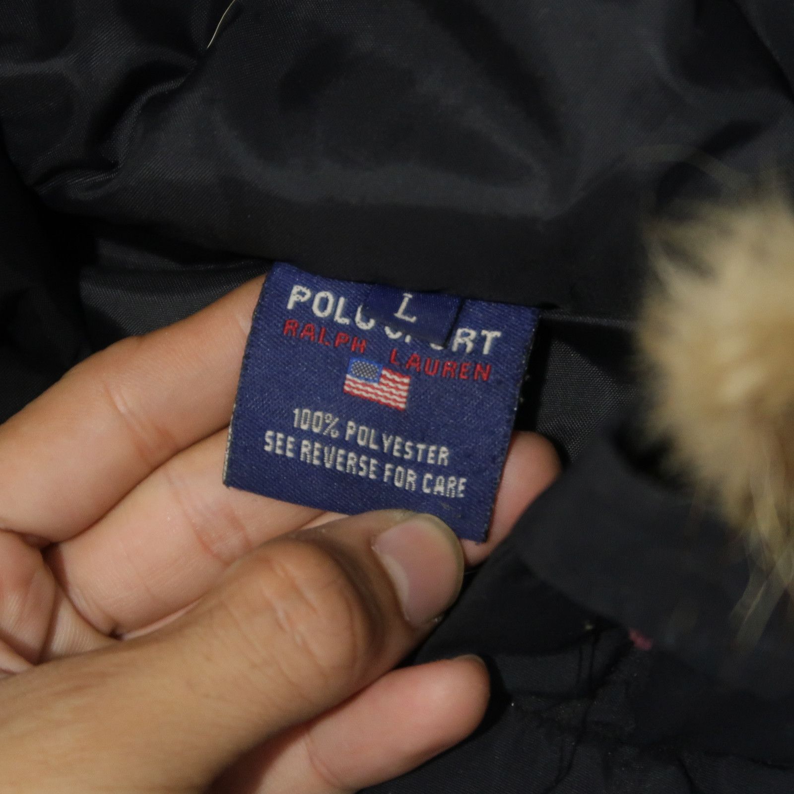 Polo Ralph Lauren Polo Ralph Lauren Parka Faux Fur Puffer Down Jacket Size US L / EU 52-54 / 3 - 5 Thumbnail