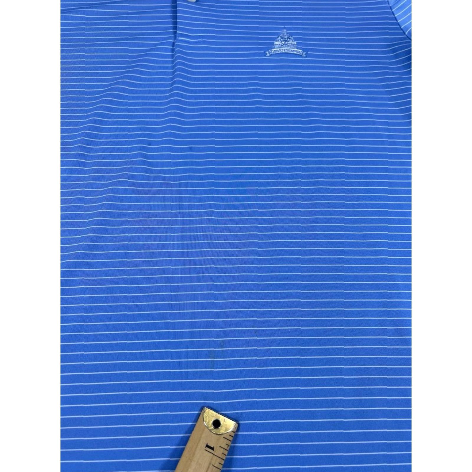 RLX Ralph Lauren RLX Ralph Lauren Polo Shirt Mens XL Blue White Golf Logo Shirt Size US XL / EU 56 / 4 - 7 Thumbnail