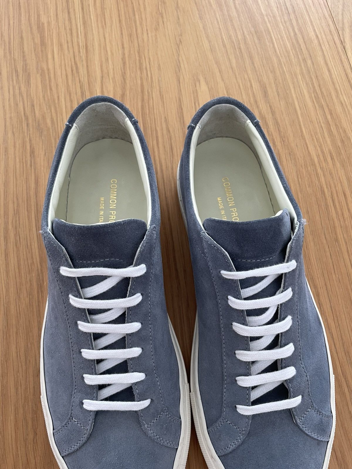 Common Projects Common Projects Achilles suede blue - 42 Size US 9 / EU 42 - 2 Thumbnail