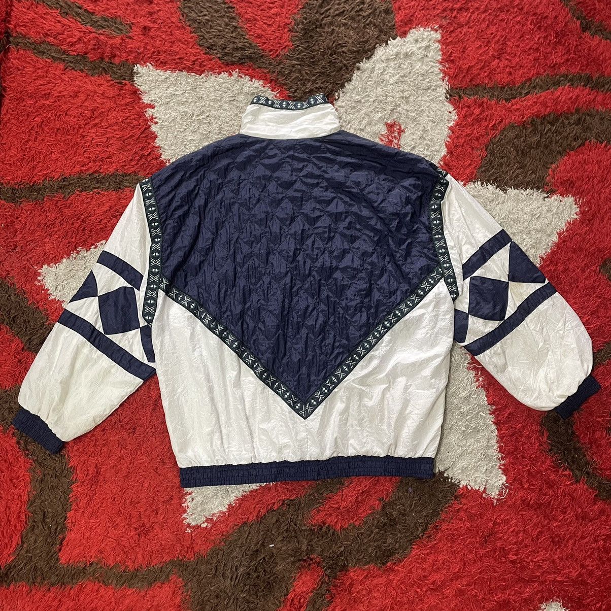 Japanese Brand × Vintage 🔥Vintage Jeneve Two Tone Full Zipper Training Light Jacket Size US M / EU 48-50 / 2 - 2 Thumbnail