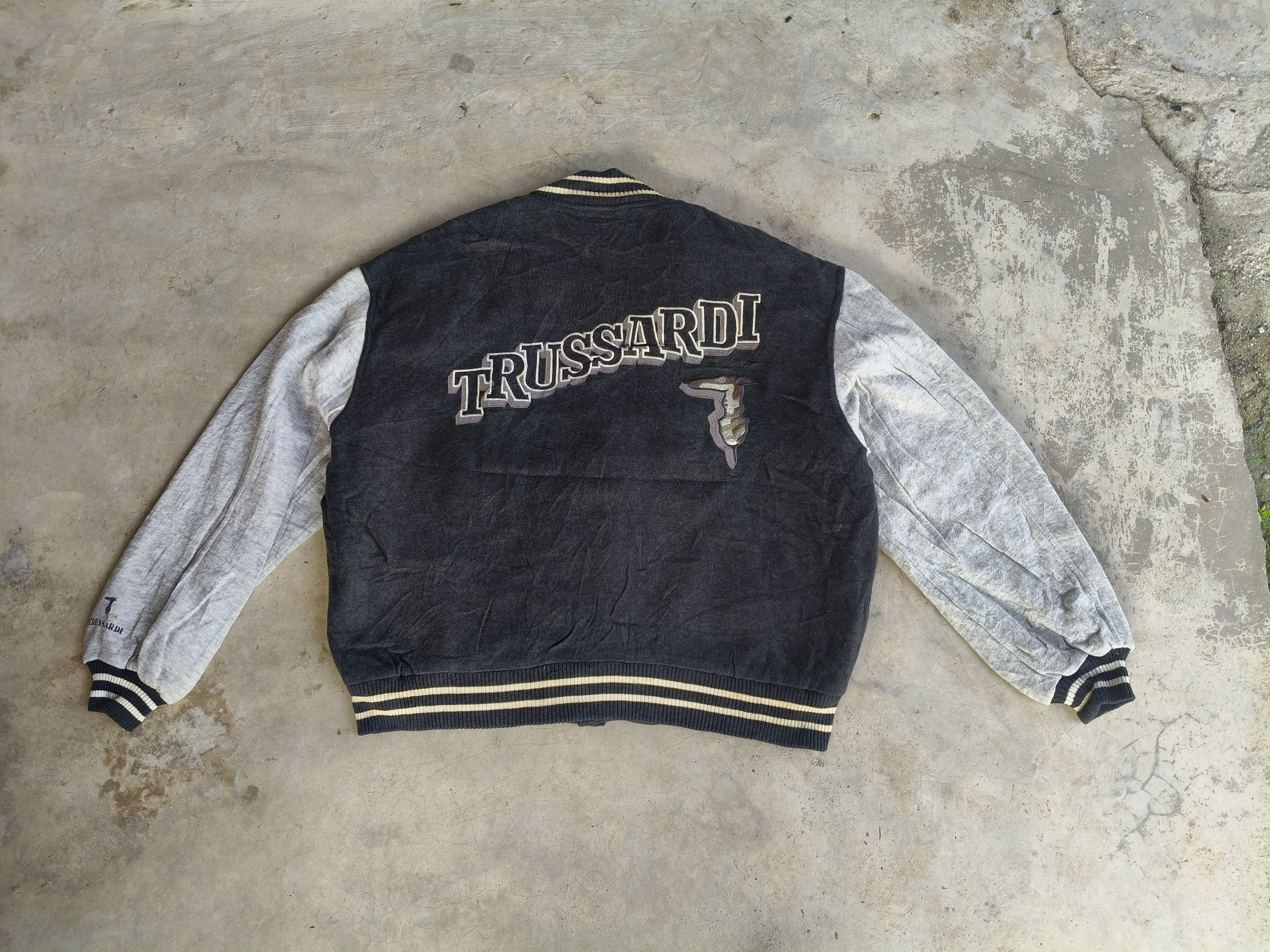 Trussardi Trussardi Varsity Jacket big Logo Size US L / EU 52-54 / 3 - 4 Thumbnail