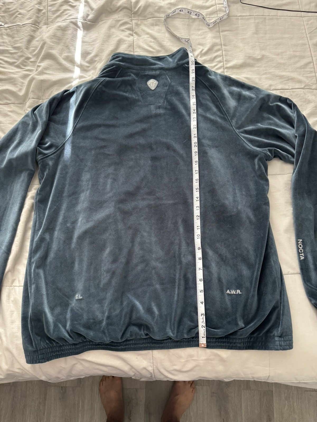 Drake × NOCTA × Nike Nocta Nike Velour Zip Jacket Size US L / EU 52-54 / 3 - 9 Thumbnail