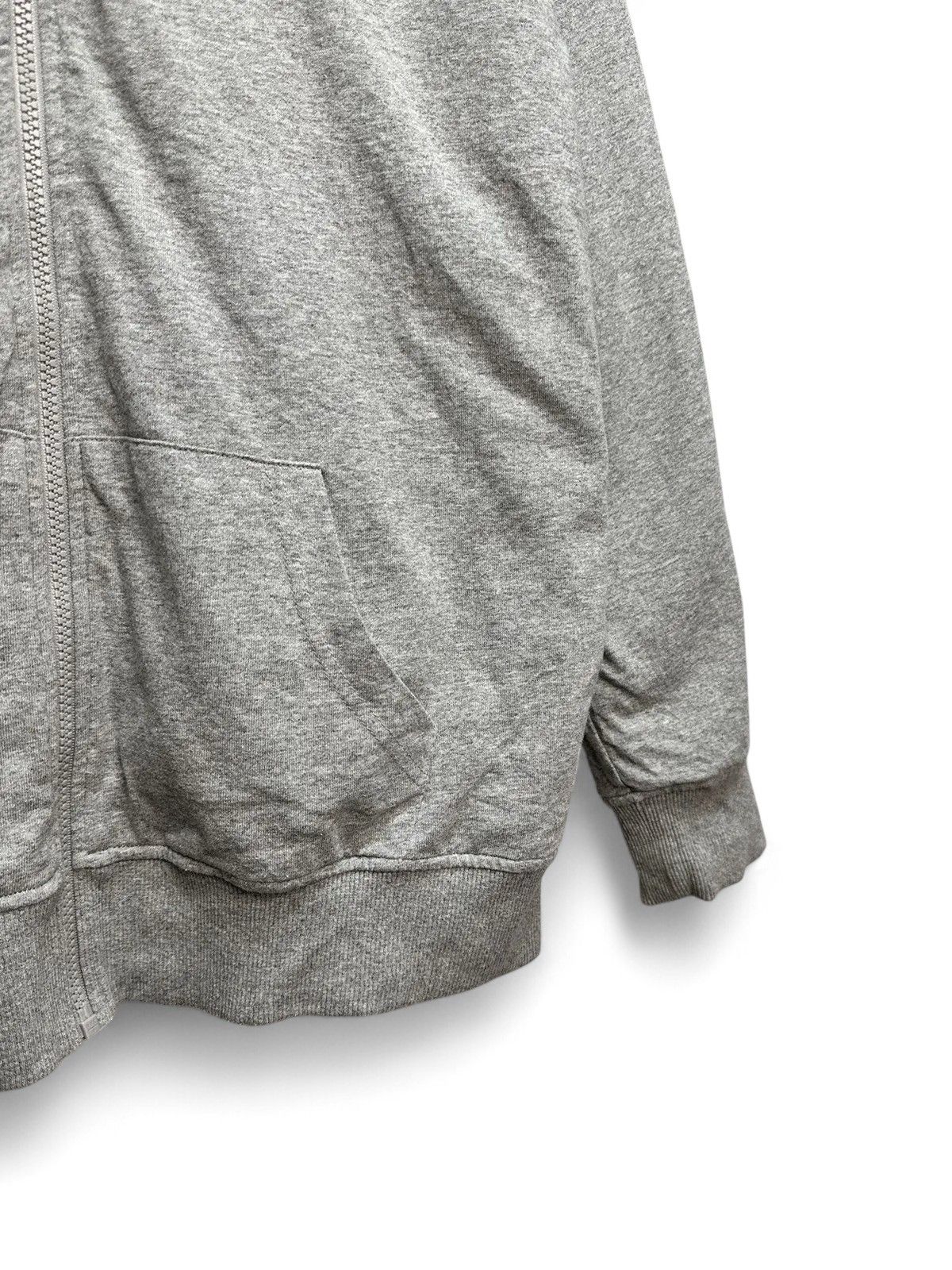 Japanese Brand Vintage Laundry Grey Zip Hoodie with Camo Fur Hood Size US M / EU 48-50 / 2 - 5 Thumbnail