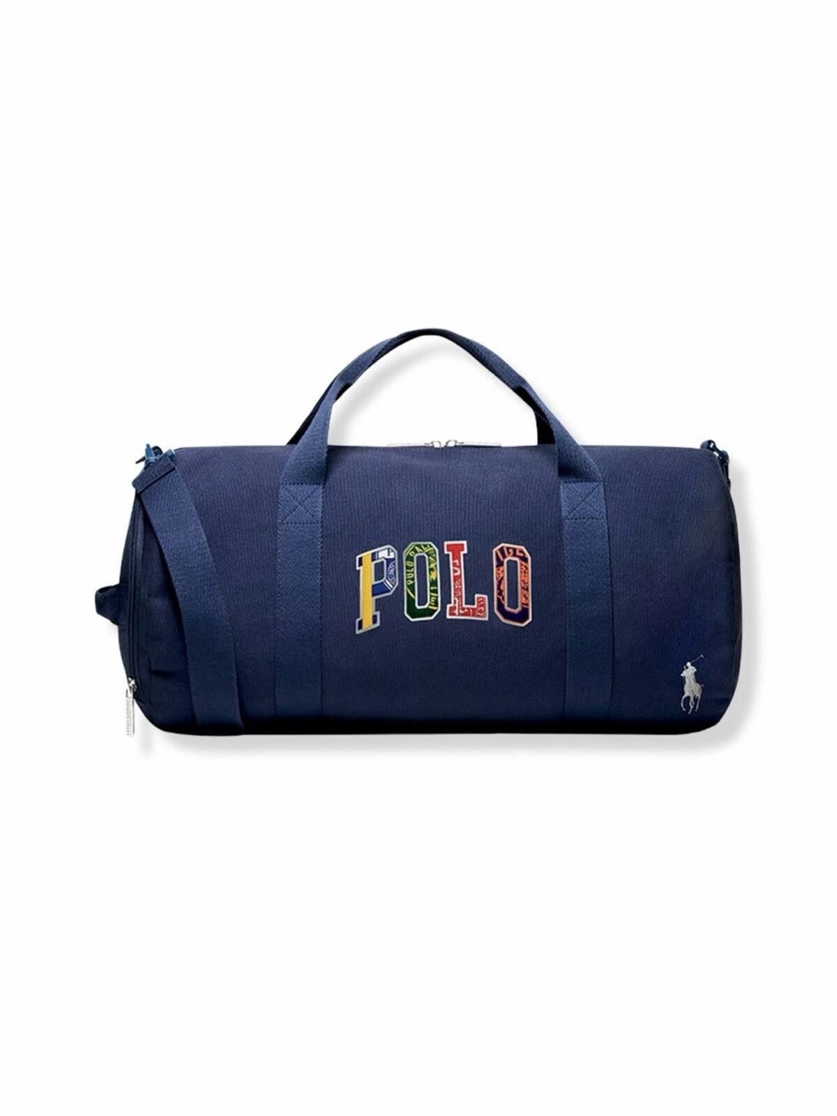 Polo Ralph Lauren / Logo Duffle Bag / Travel Gym / Navy