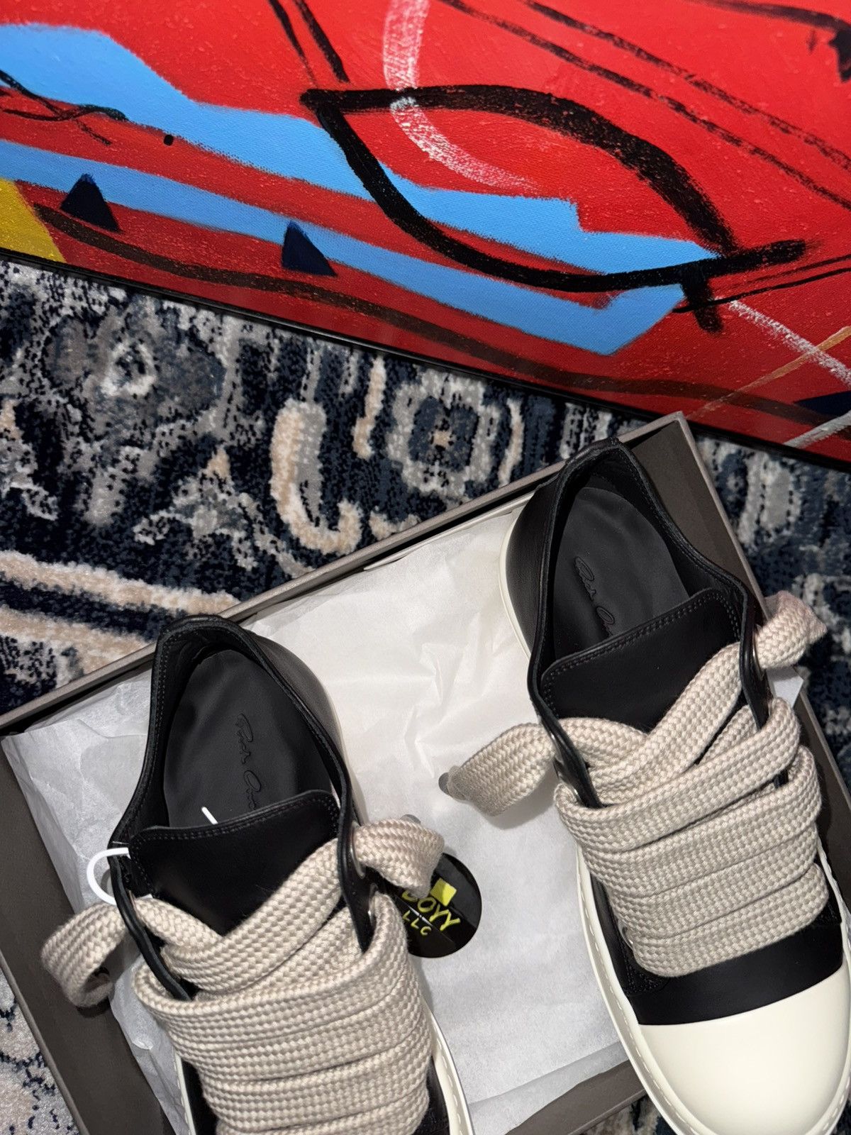 Rick Owens Rick Owen’s jumbo lace sneakers Size US 7 / EU 40 - 5 Thumbnail