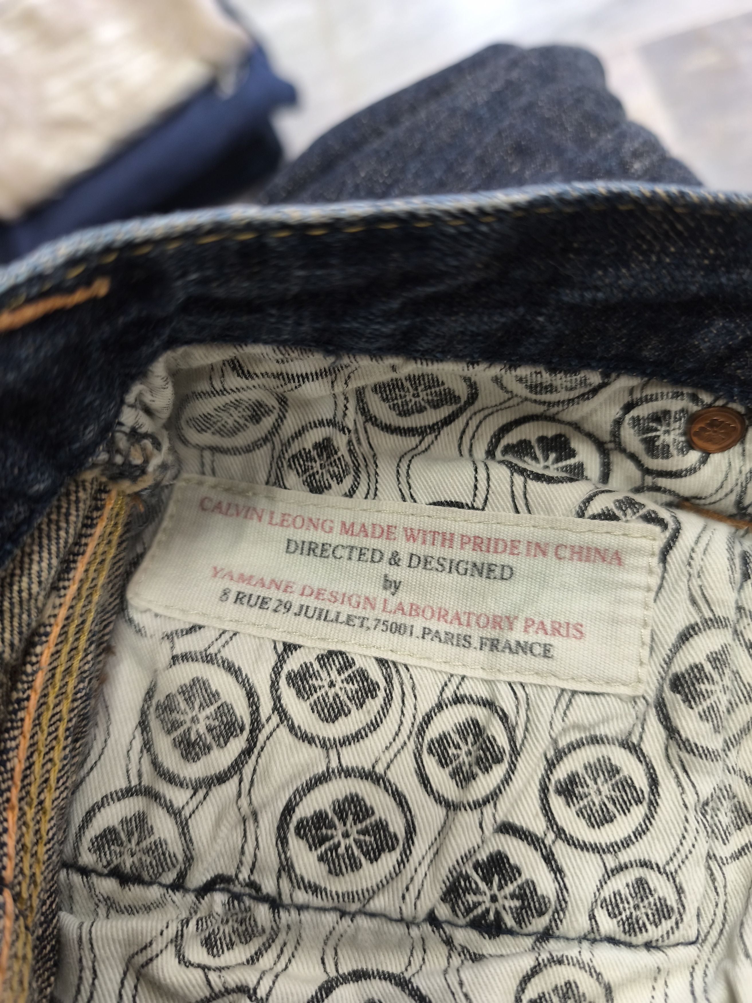 Evisu Rare Evisu Yamane Picasso Embroidery Selvedge Denim Size US 33 - 9 Thumbnail